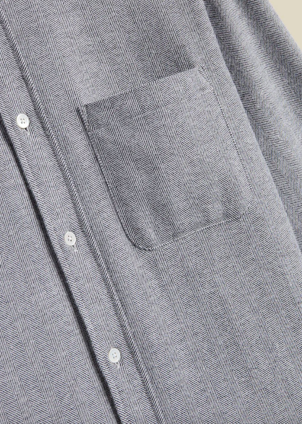 Espiga Flannel Shirt - Grey - Portuguese Flannel Canada - Danali