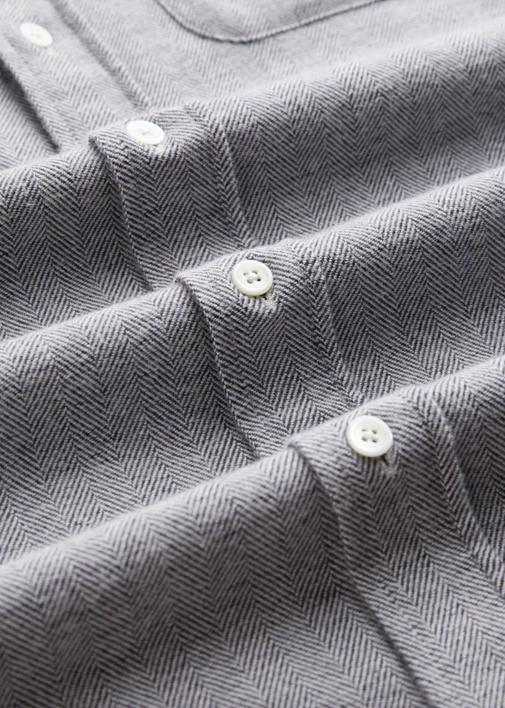Espiga Flannel Shirt - Grey - Portuguese Flannel Canada - Danali
