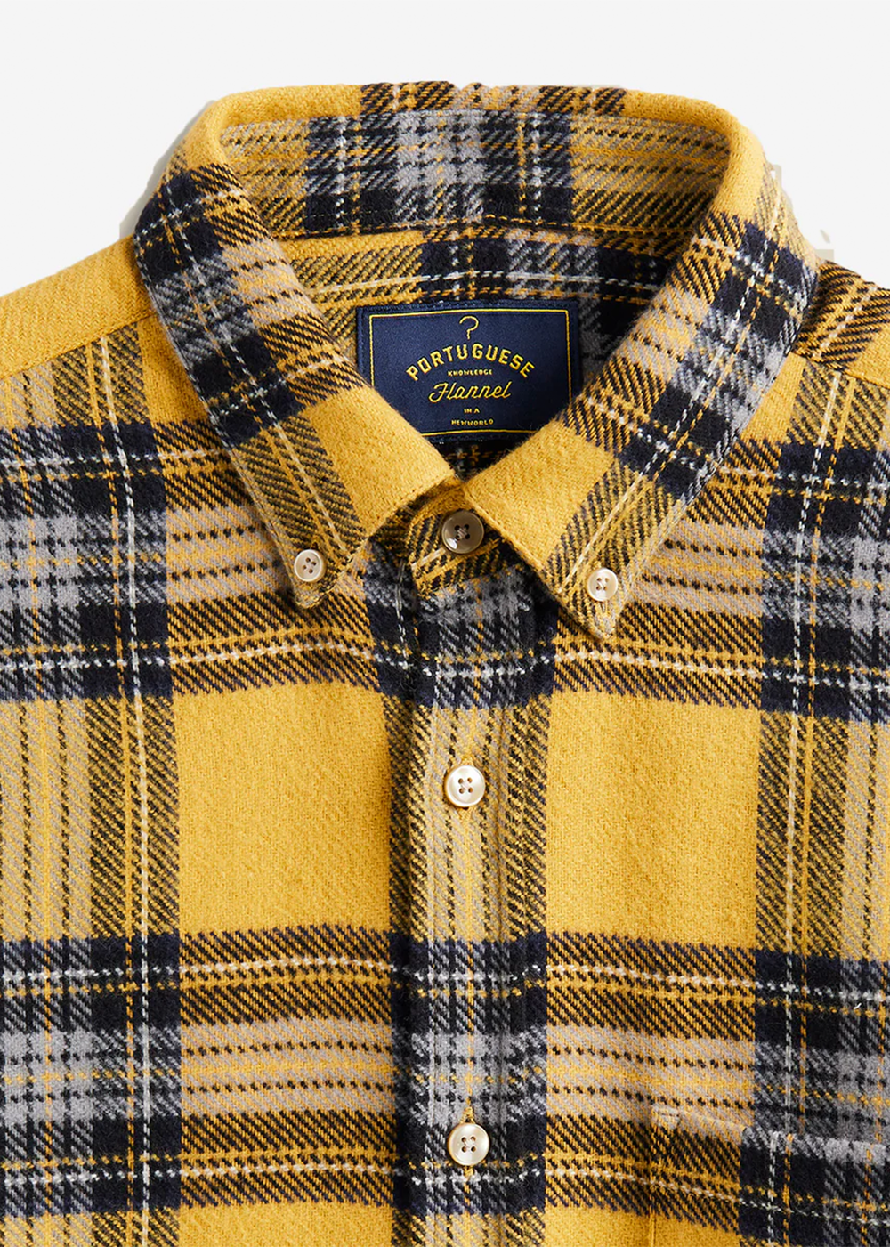 Faru Shirt - Yellow - Portuguese Flannel Canada - Danali