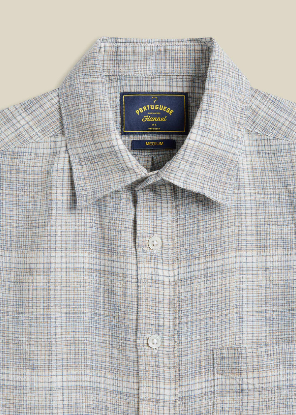 Gem Linen Shirt - Light Grey - Portuguese Flannel Canada - Danali