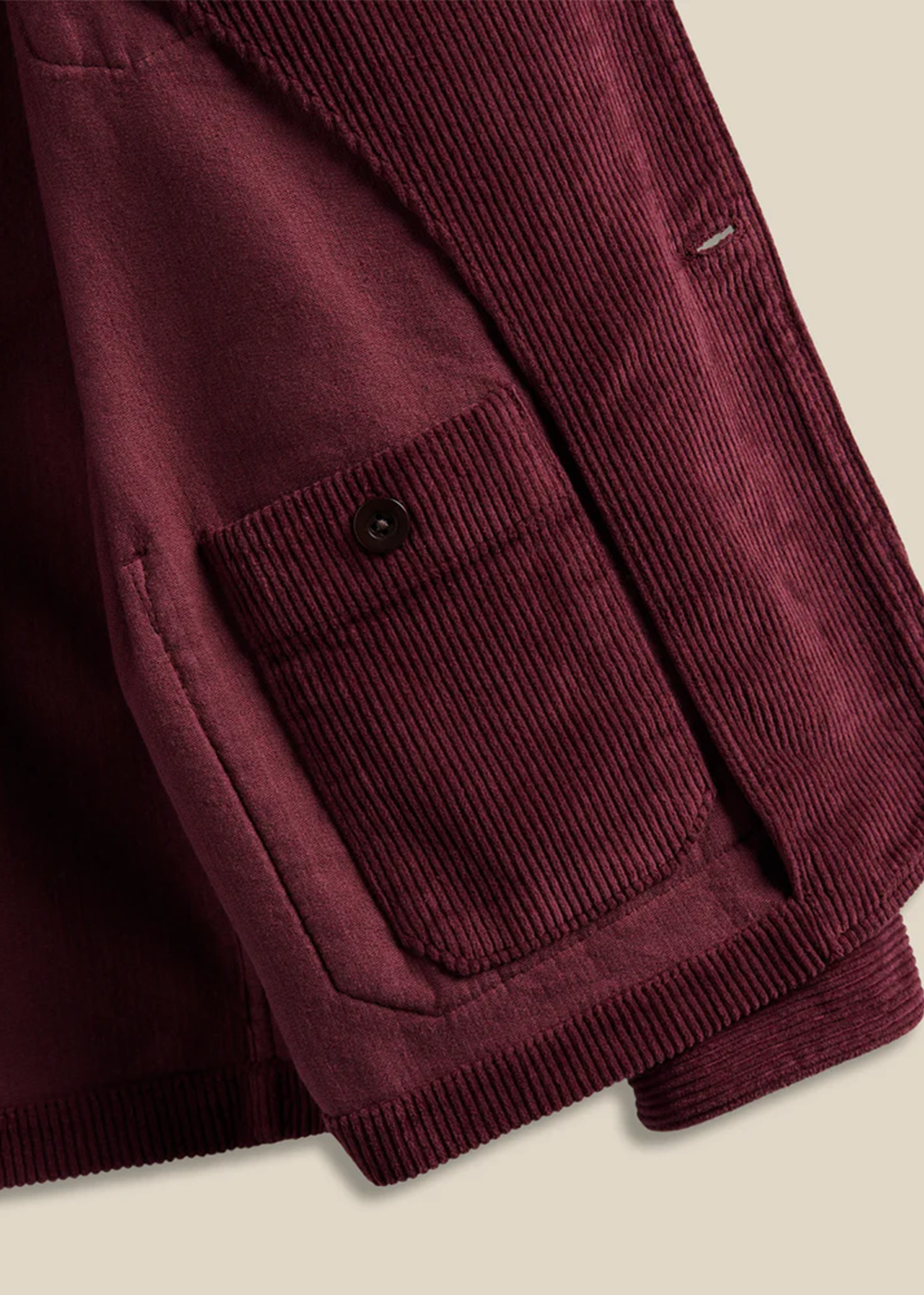 Labura Corduroy Jacket - Bordeaux - Portuguese Flannel Canada - Danali