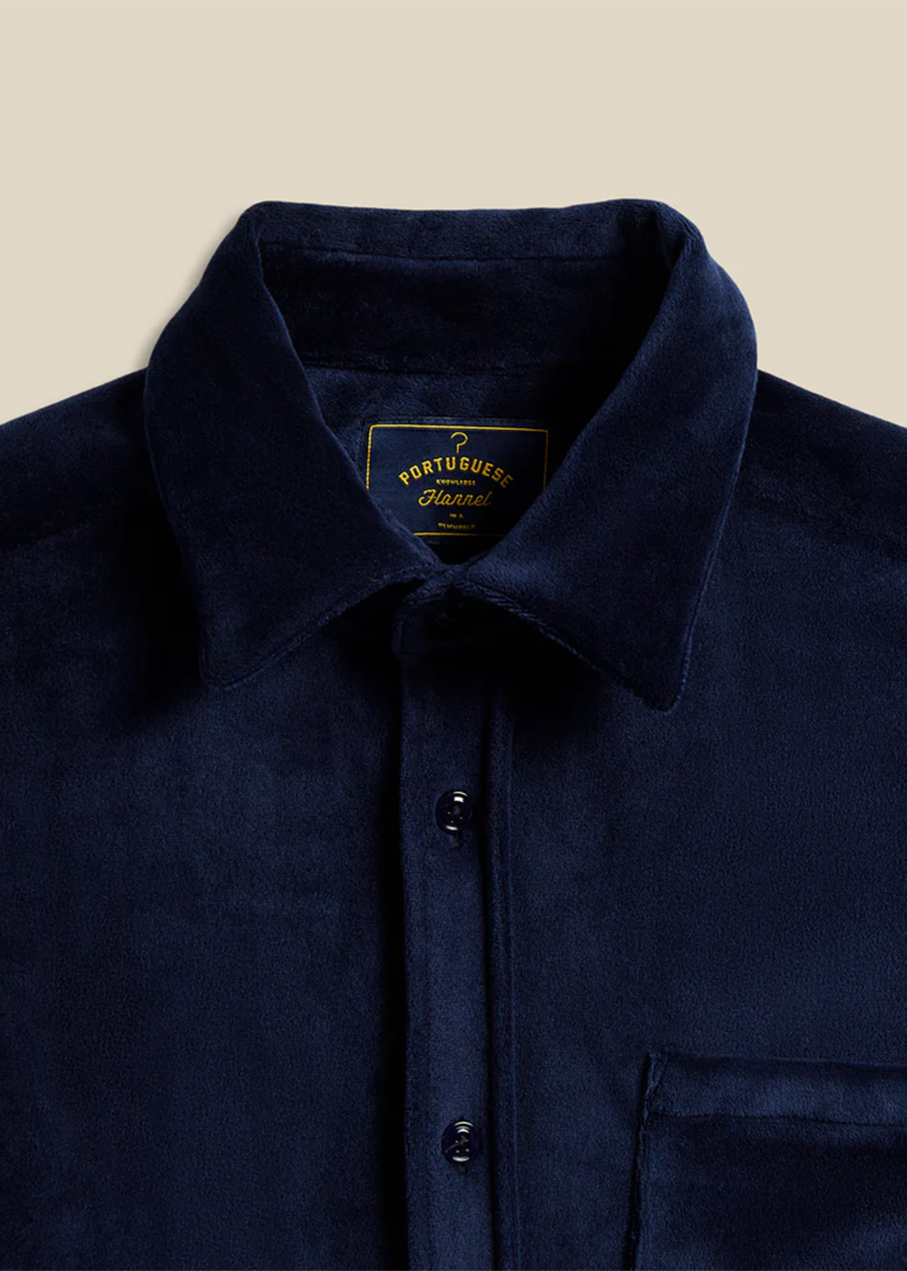 Lavra Shirt - Navy  Portuguese Flannel Canada - Danali