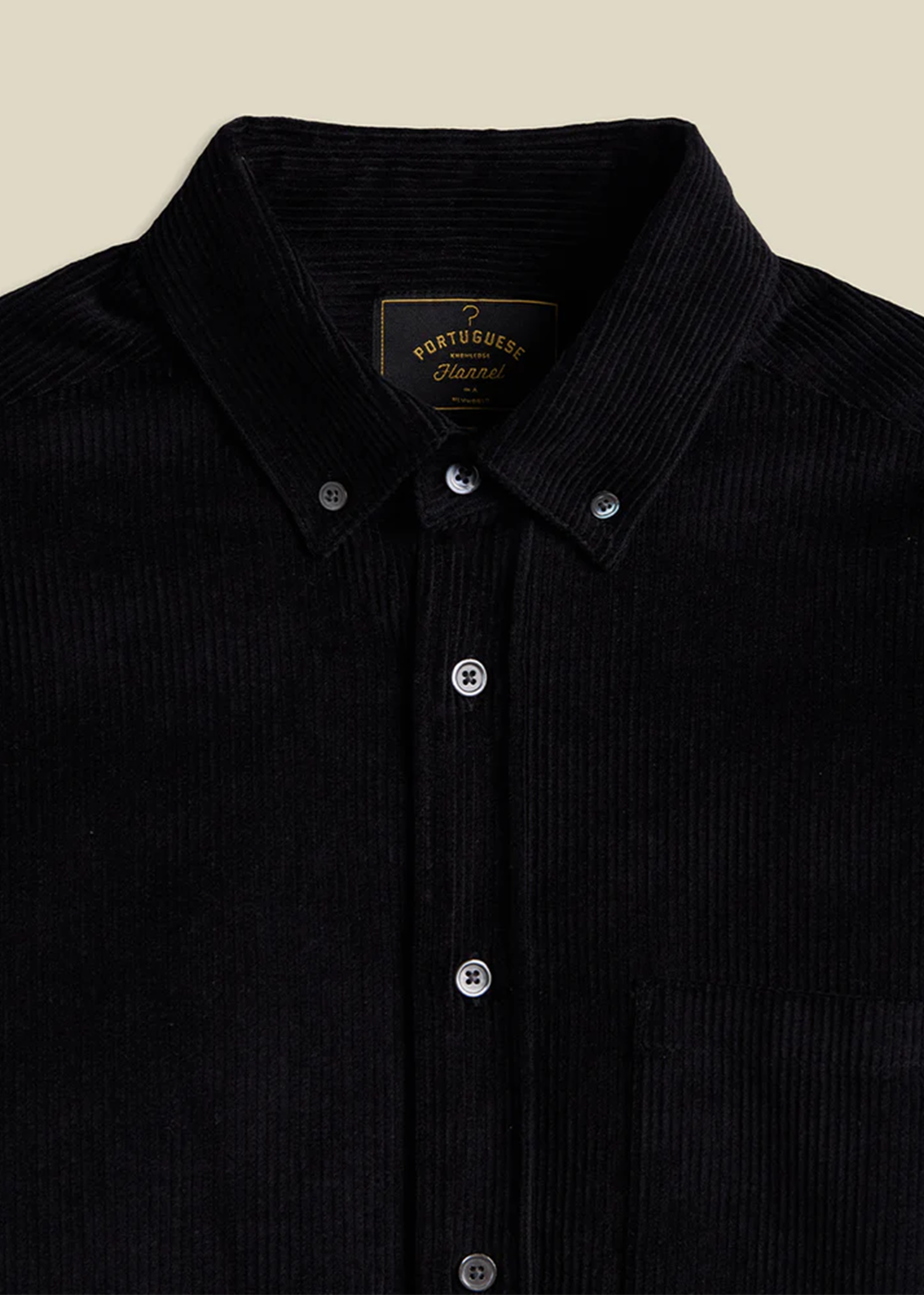 Lobo 2.0 Shirt - Black - Portuguese Flannel Canada - Danali