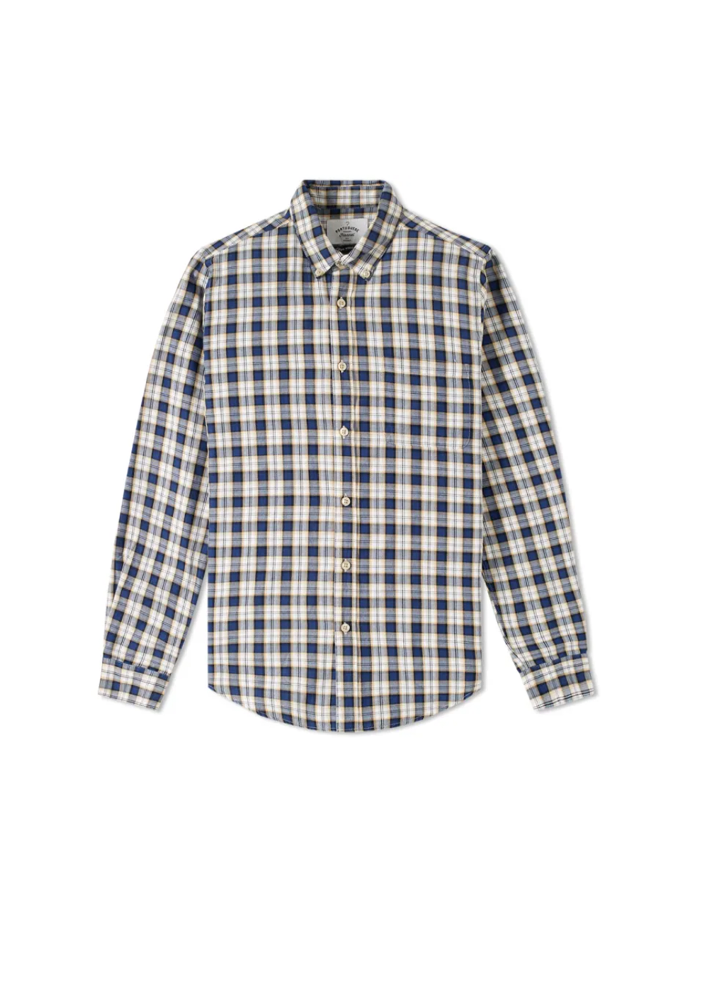 Pomar Shirt - Blue Check - Portuguese Flannel Canada - Danali