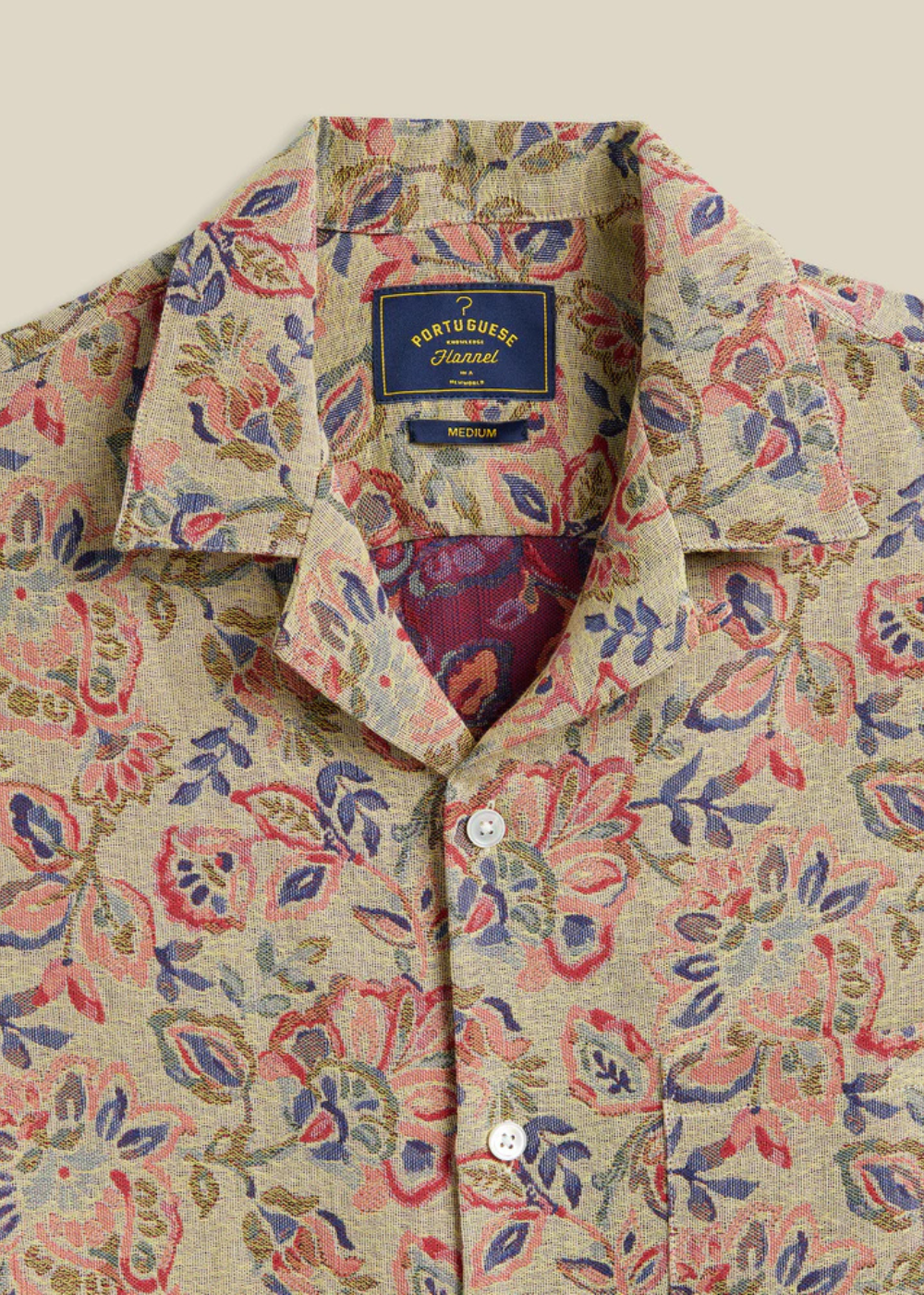 Tapestry Flowers Shirt - Multi - Portuguese Flannel Canada - Danali
