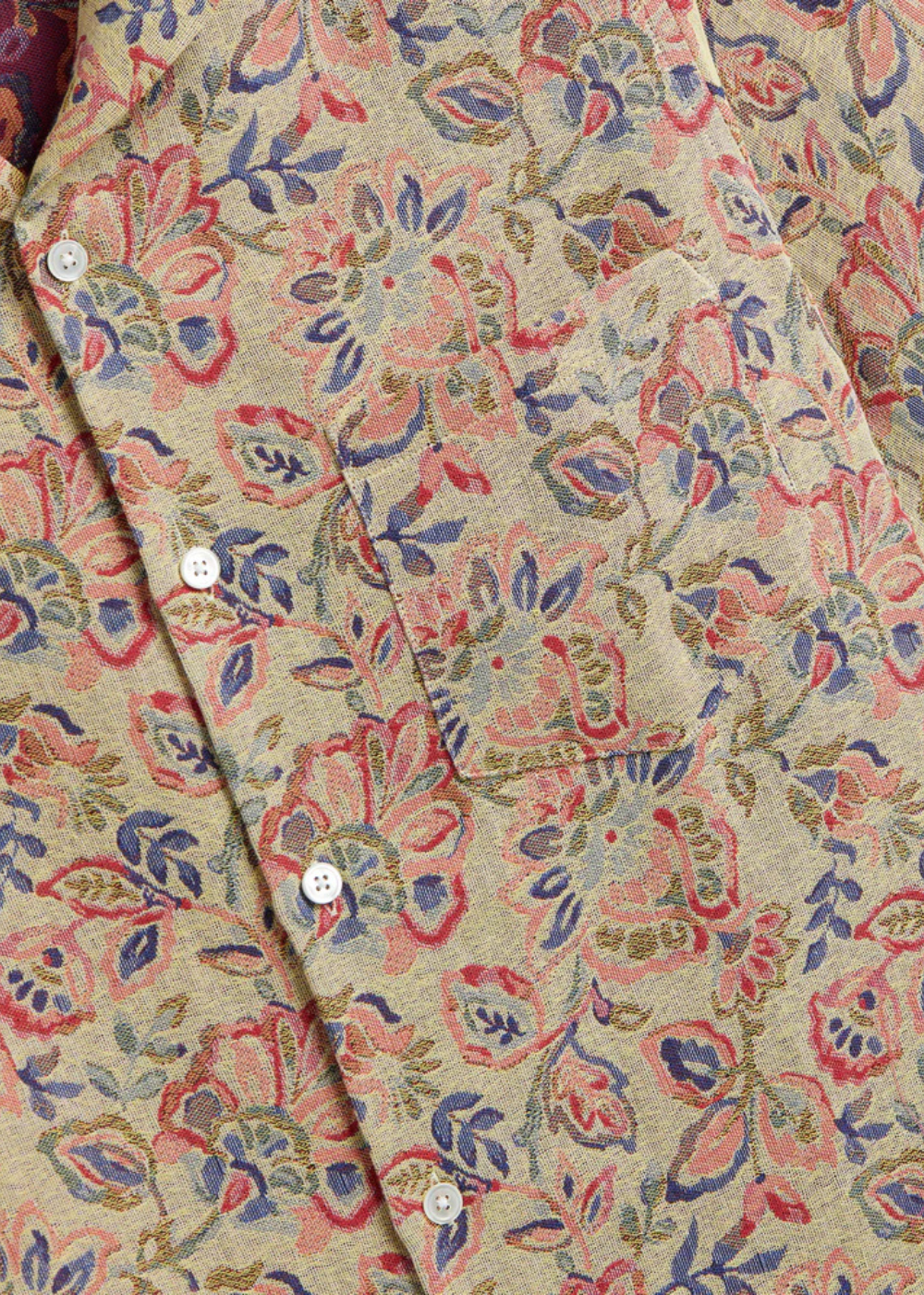 Tapestry Flowers Shirt - Multi - Portuguese Flannel Canada - Danali