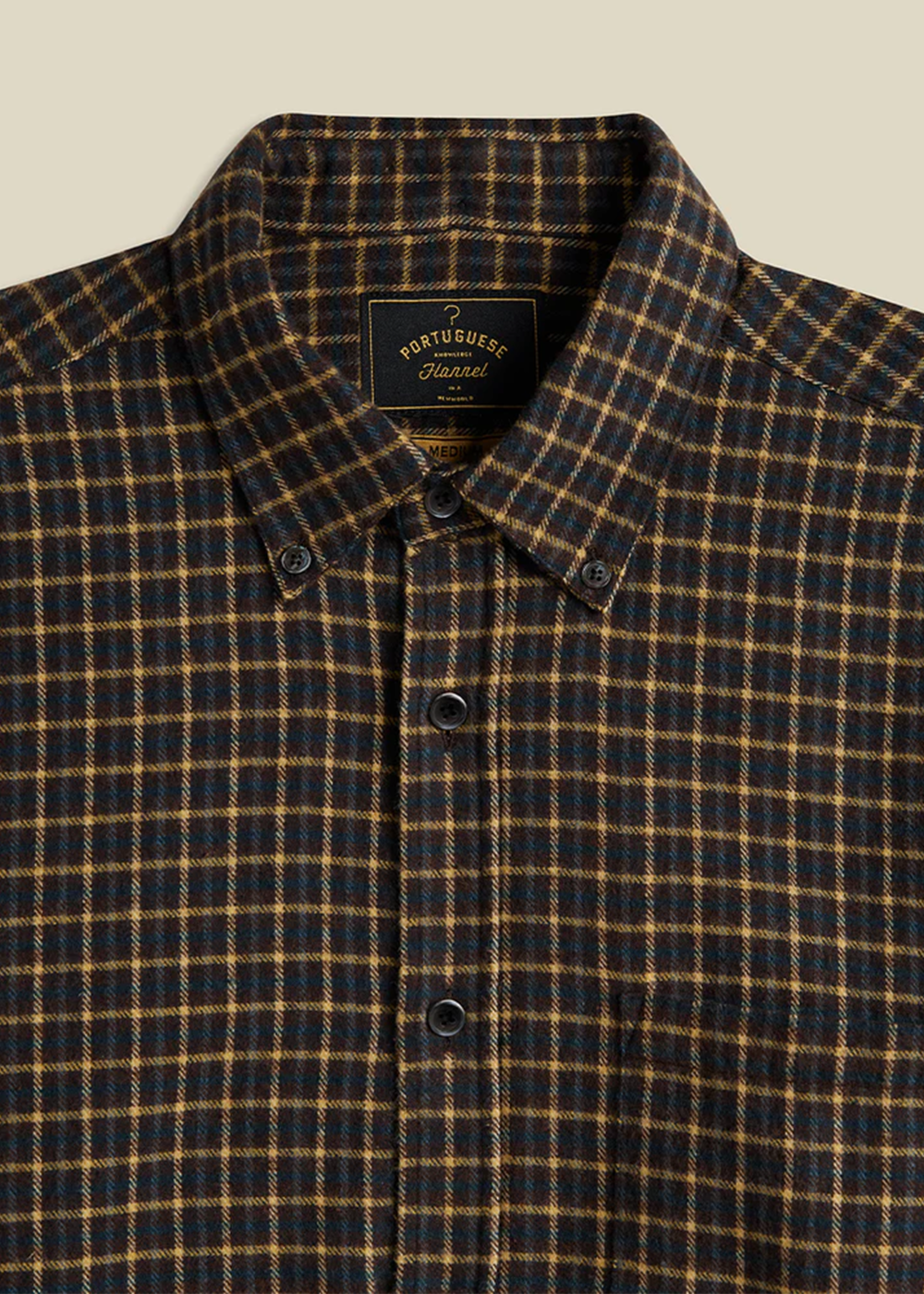 Terra Shirt - Brown - Portuguese Flannel Canada - Danali