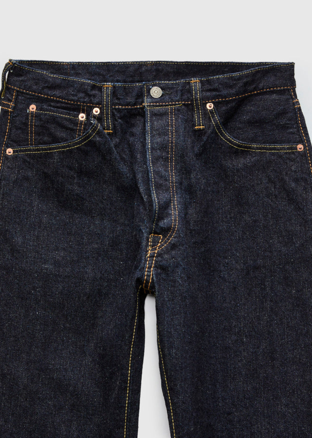 XX-002 14 oz Selvedge Jeans Piped Straight Wash - Pure Blue Japan Canada - Danali