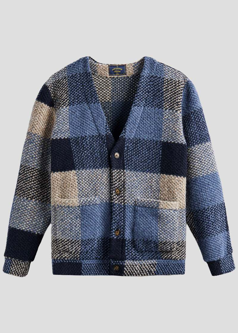 Quintal Cardigan - Blue - Portuguese Flannel Canada - Danali