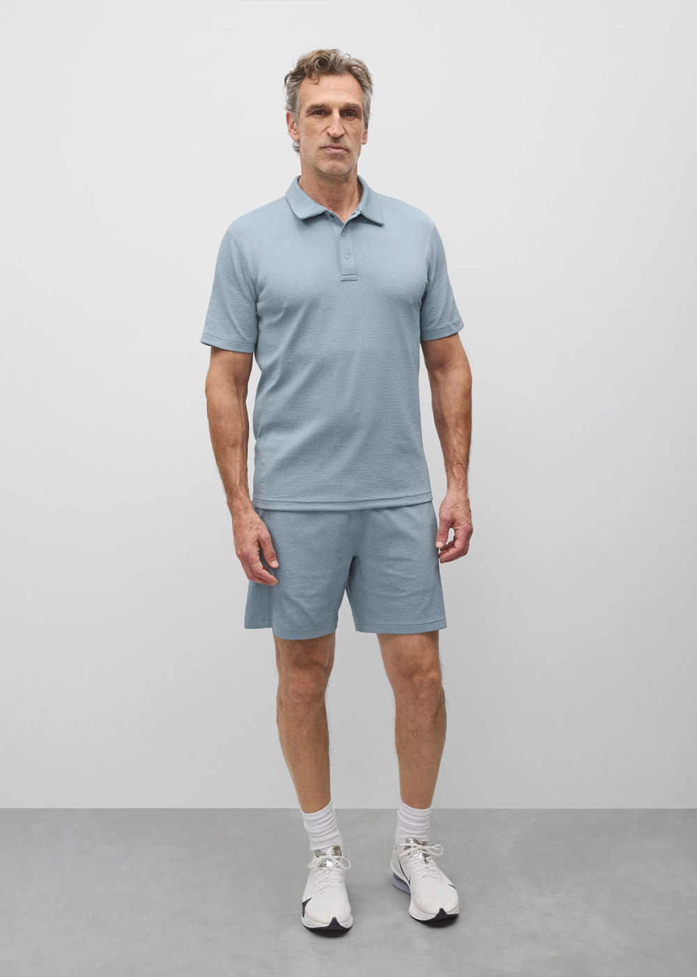 Solotex Mesh Tiebreak Standard Polo - Gulf - Reigning Champ Canada - Danali - RC-1609