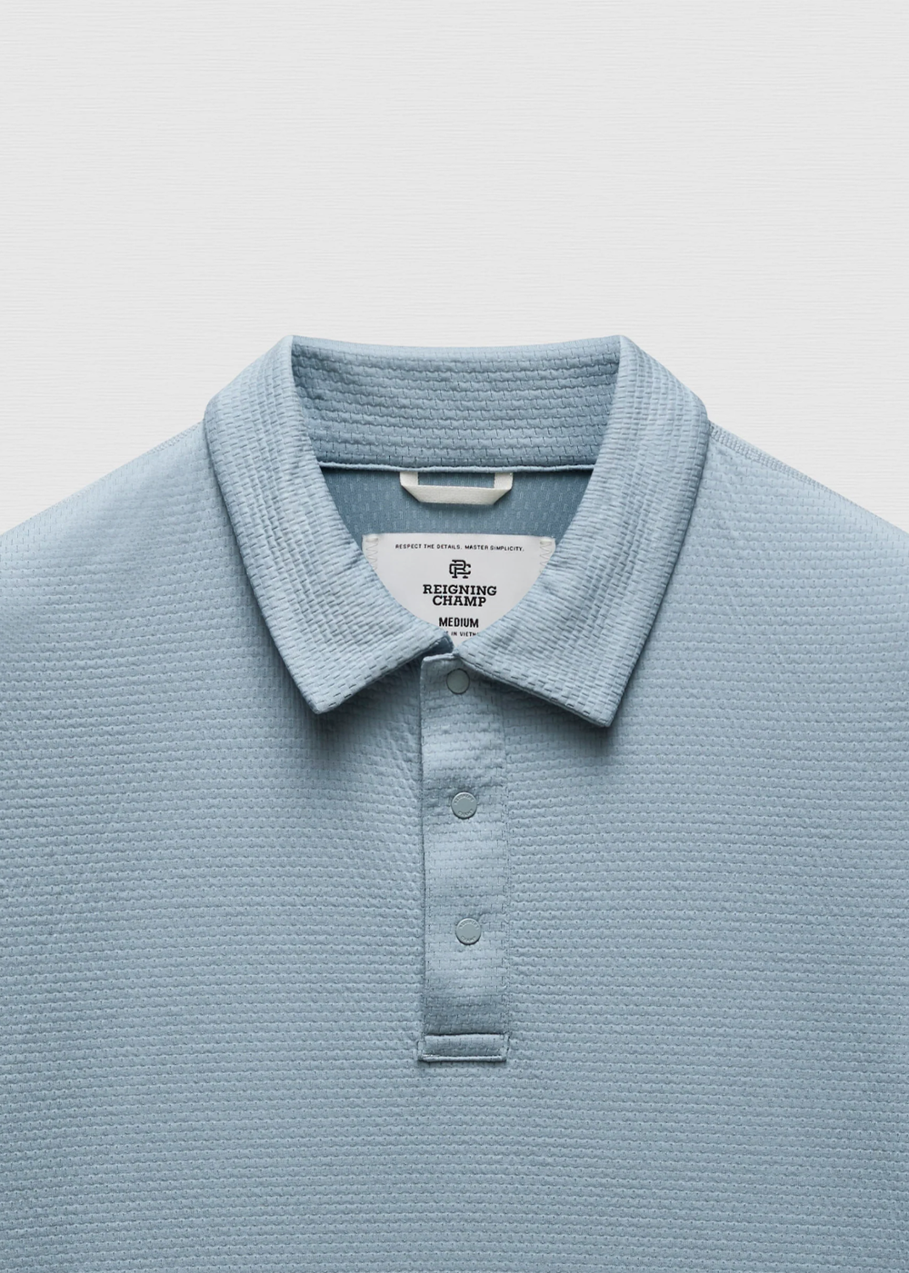 Solotex Mesh Tiebreak Standard Polo - Gulf - Reigning Champ Canada - Danali - RC-1609