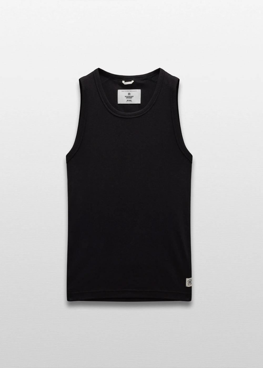 Cotton Rib Slim Tank Top - Black - Reigning Champ Canada - Danali - RC-1654