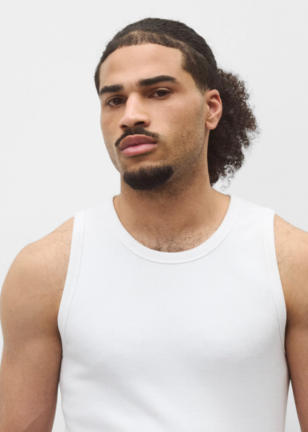 Cotton Rib Slim Tank Top - White - Reigning Champ Canada - Danali - RC-1654