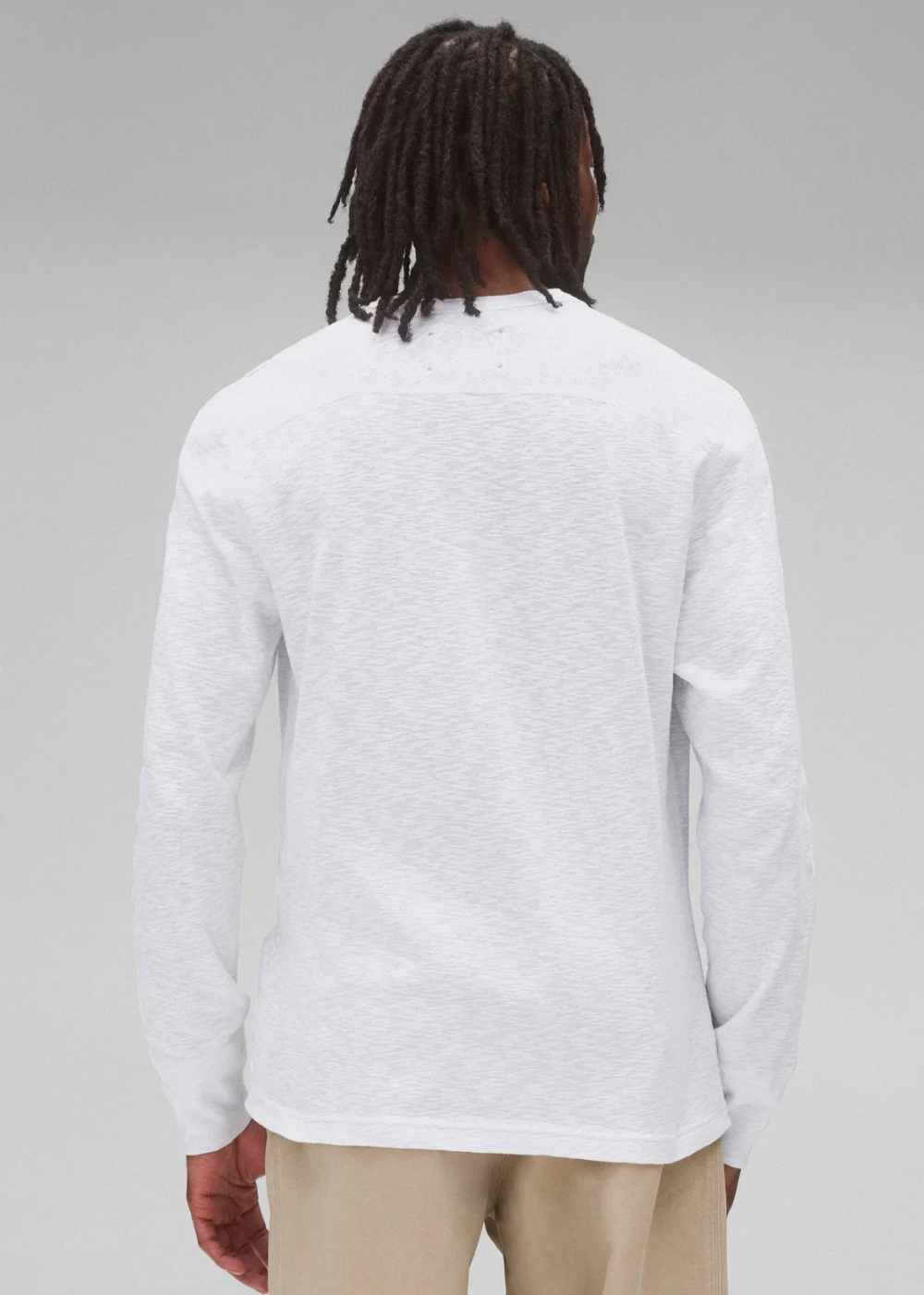1x1 Slub Slim Henley - White - Reigning Champ Canada - Danali - RC-2332