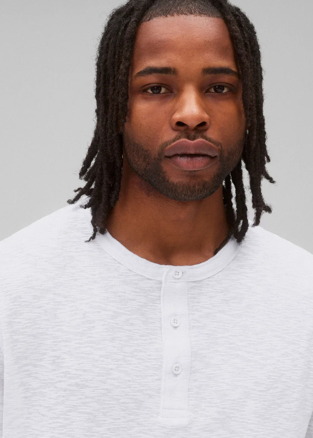 1x1 Slub Slim Henley - White - Reigning Champ Canada - Danali - RC-2332