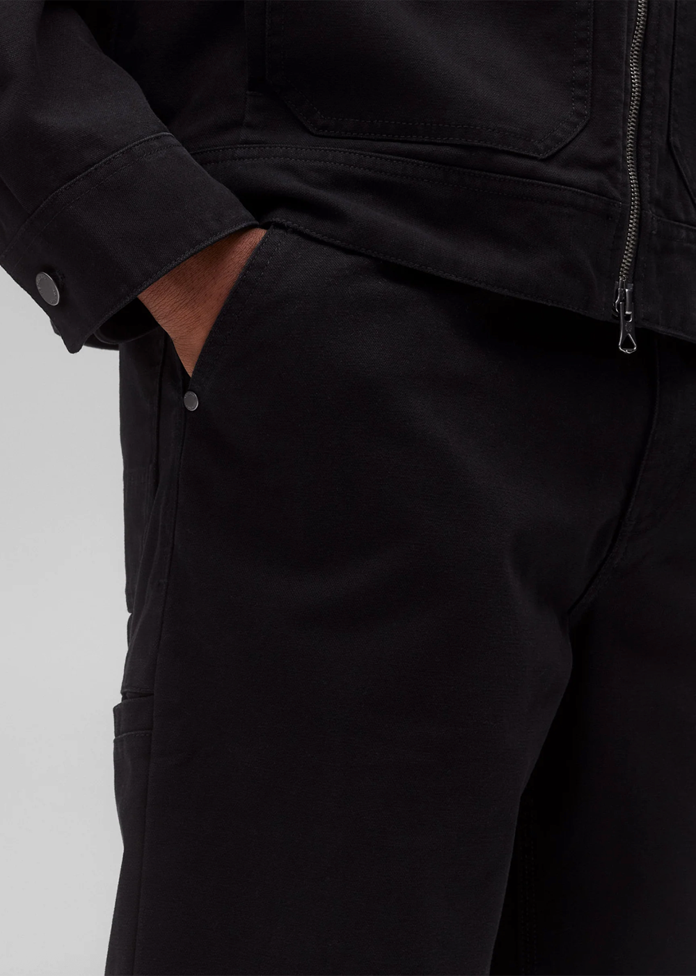 Cotton Canvas Grounds Standard Pant - Black - Reigning Champ Canada - Danali - RC-5719
