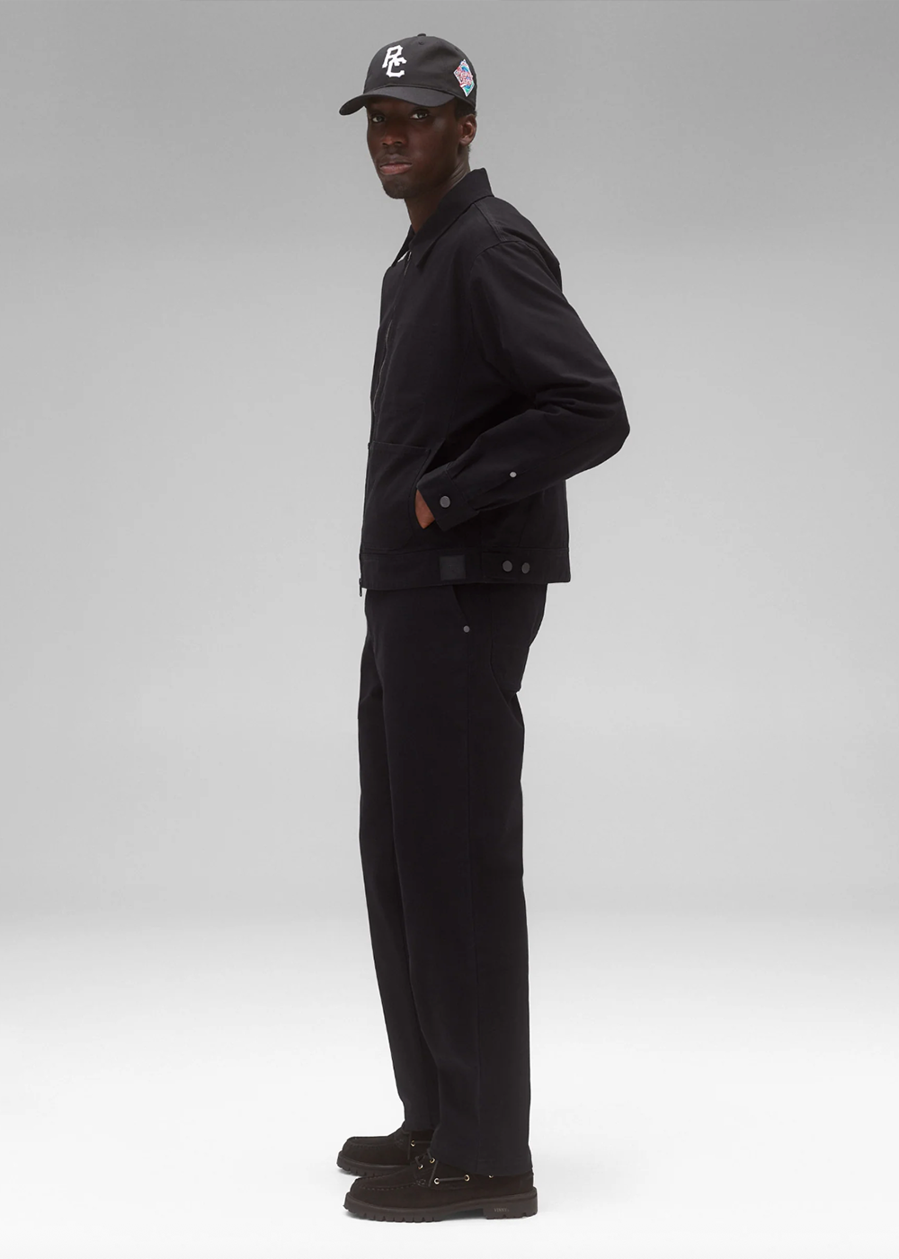 Cotton Canvas Grounds Standard Pant - Black - Reigning Champ Canada - Danali - RC-5719