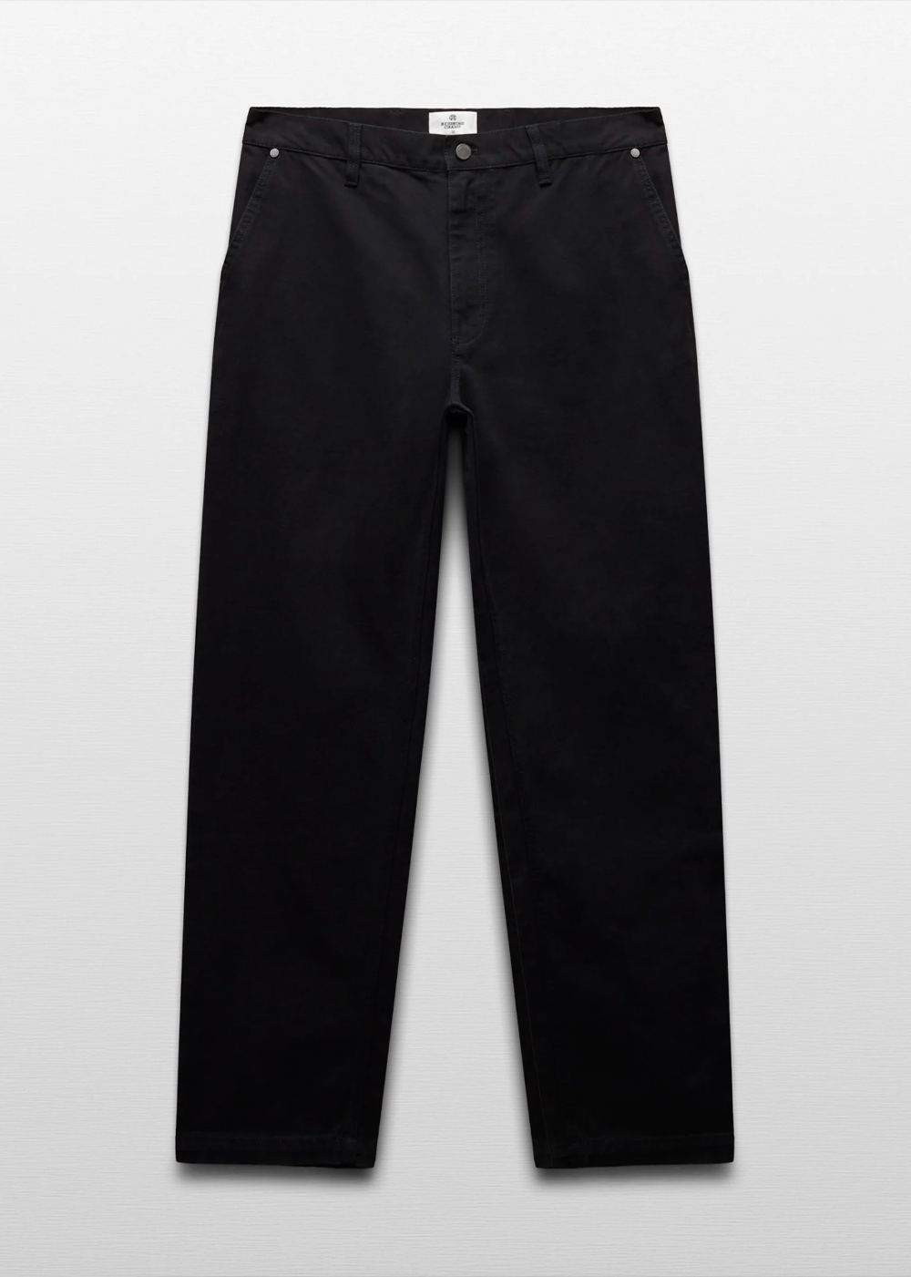 Cotton Canvas Grounds Standard Pant - Black - Reigning Champ Canada - Danali - RC-5719