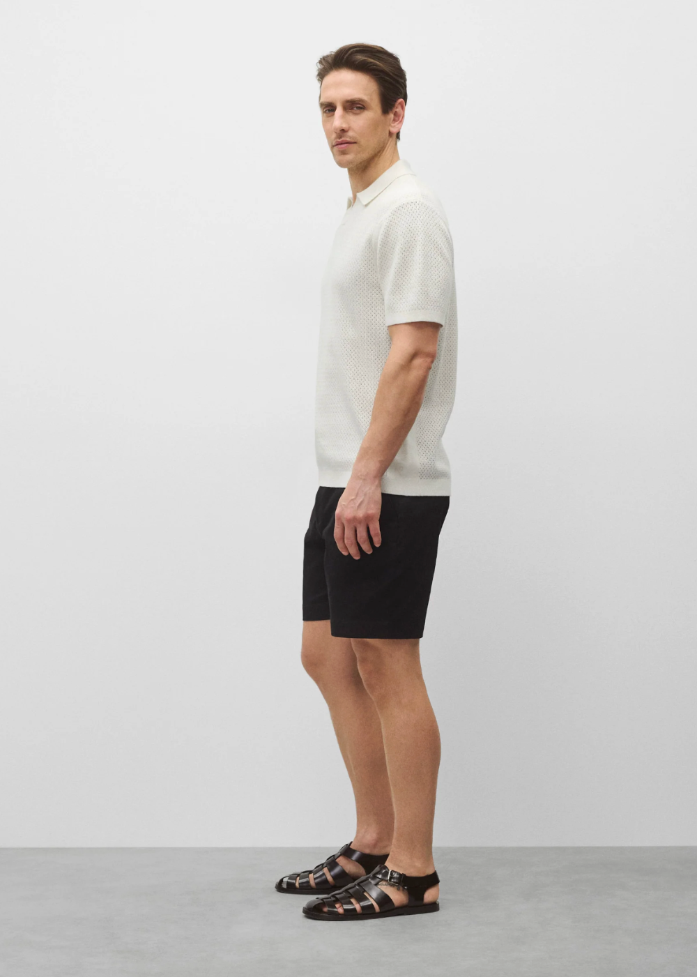 Cotton Linen Victor Polo - Ivory - Reigning Champ Canada - Danali - RC-6144