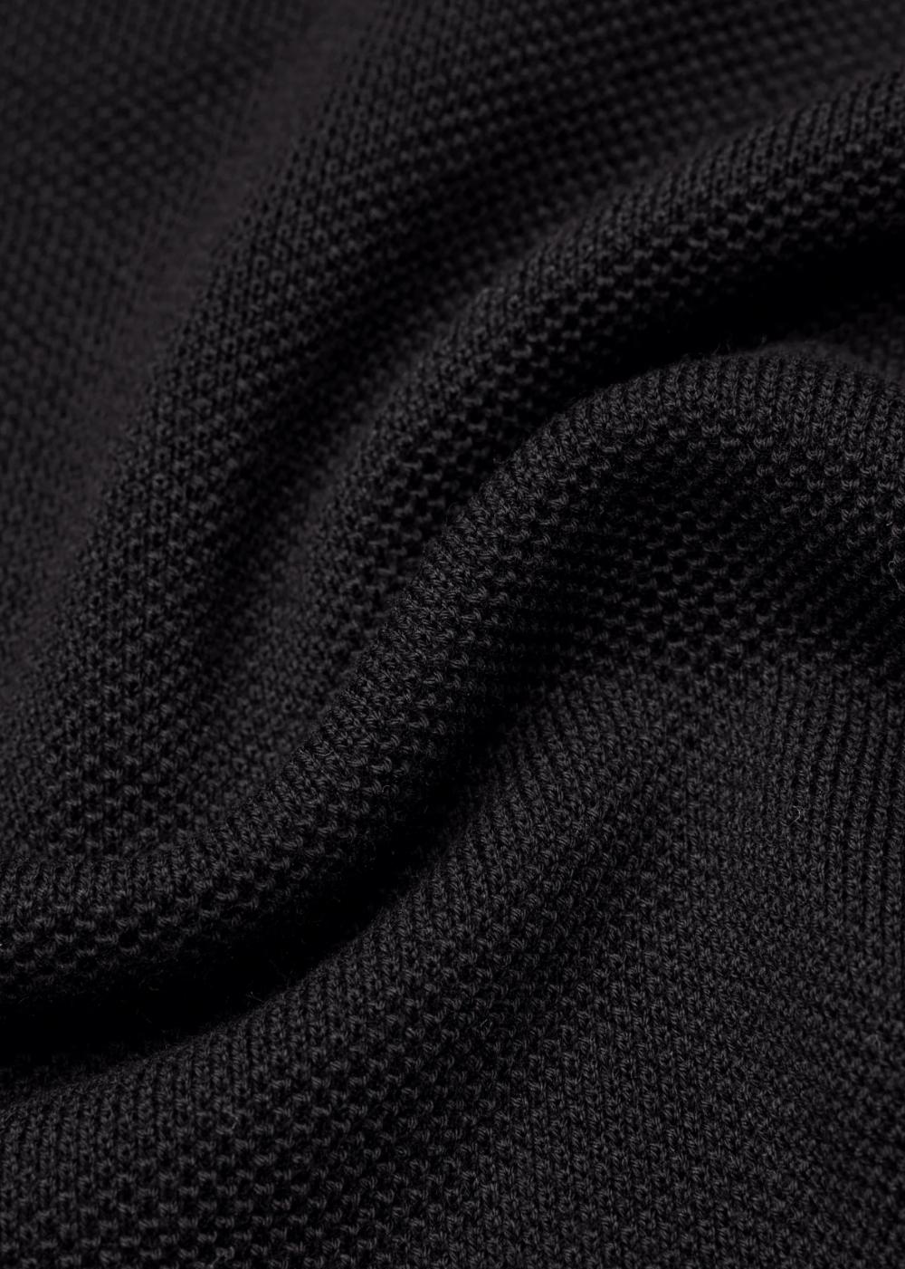 Supima Pique Ace Polo - Black - Reigning Champ Canada - Danali - RC‑6141