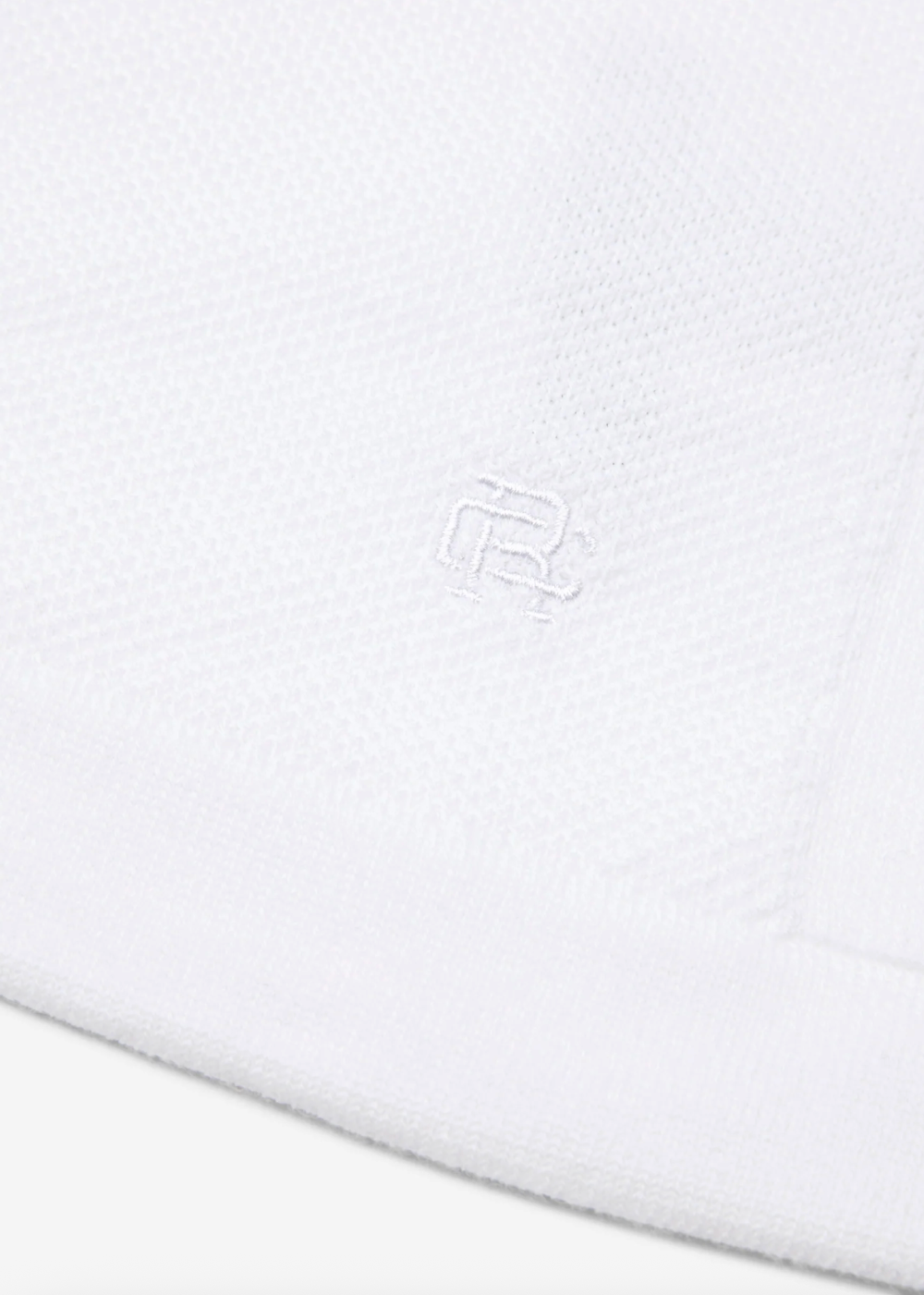 Supima Pique Ace Polo - White - Reigning Champ Canada - Danali - RC‑6141