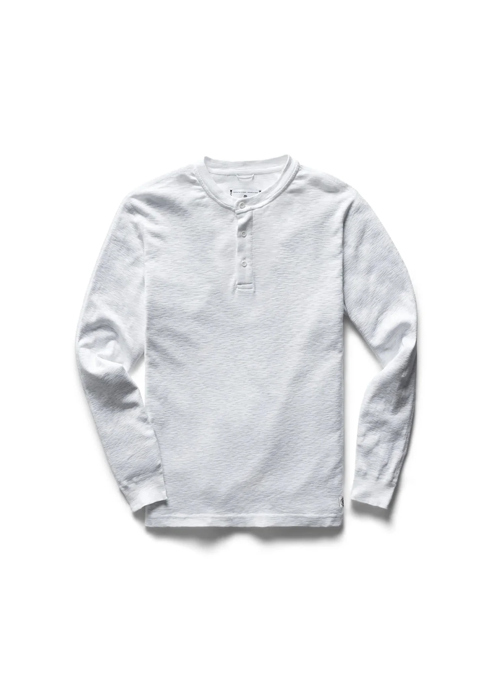 1x1 Slub Henley - White - Reigning Champ Canada - Danali - RC-2243