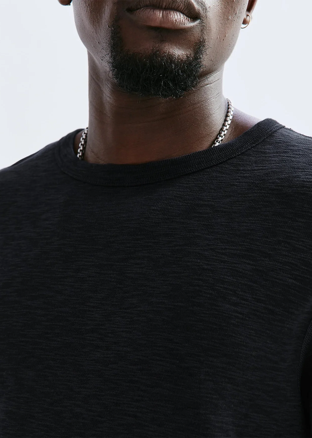 1x1 Slub Long Sleeve - Black - Reigning Champ Canada - Danali - RC-2242