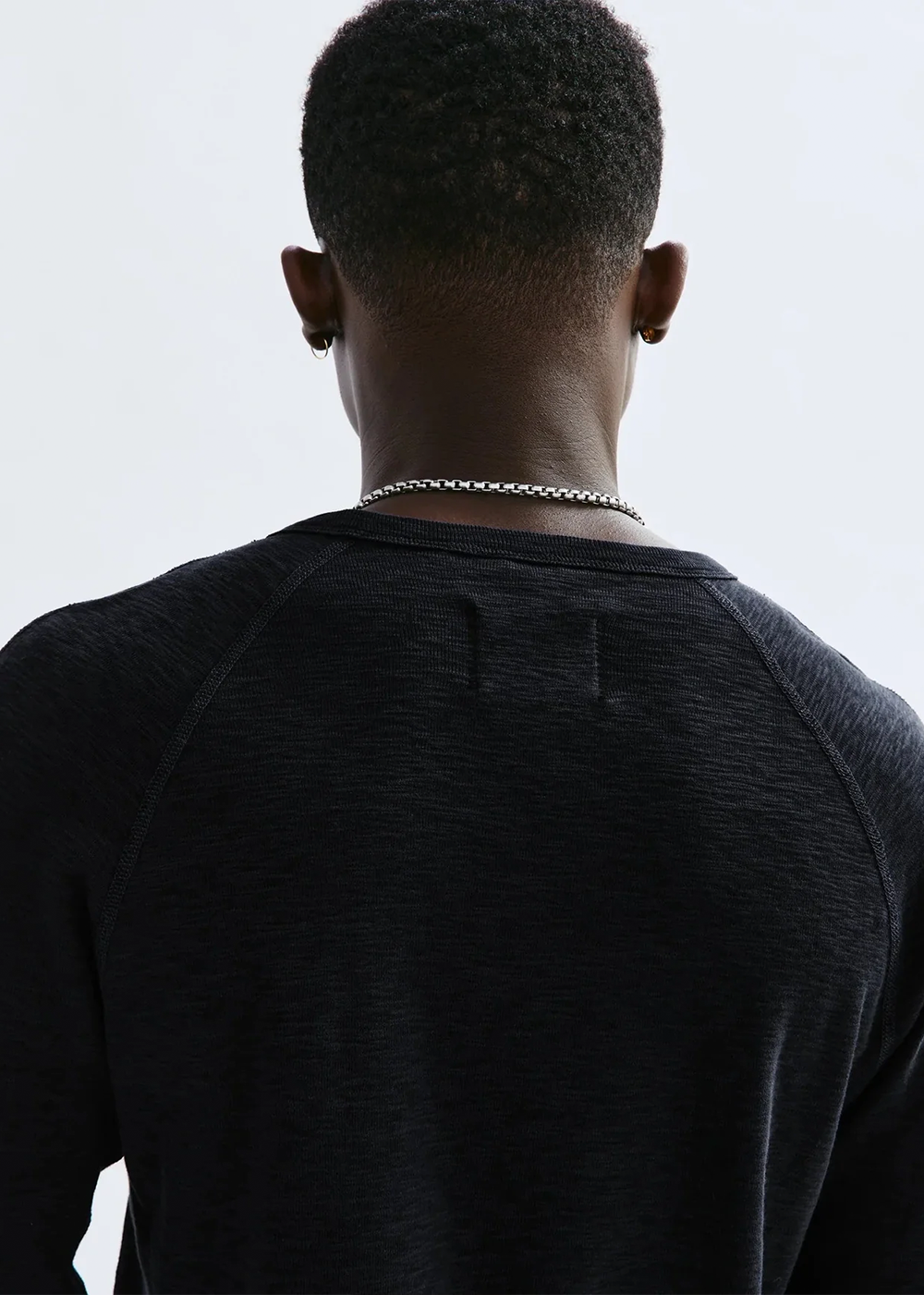 1x1 Slub Long Sleeve - Black - Reigning Champ Canada - Danali - RC-2242