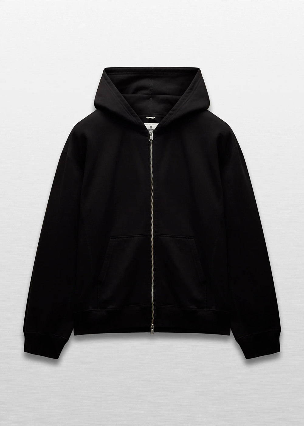 Brushed Fleece '97 Relaxed Zip Hoodie - Black - Reigning Champ Canada - Danali