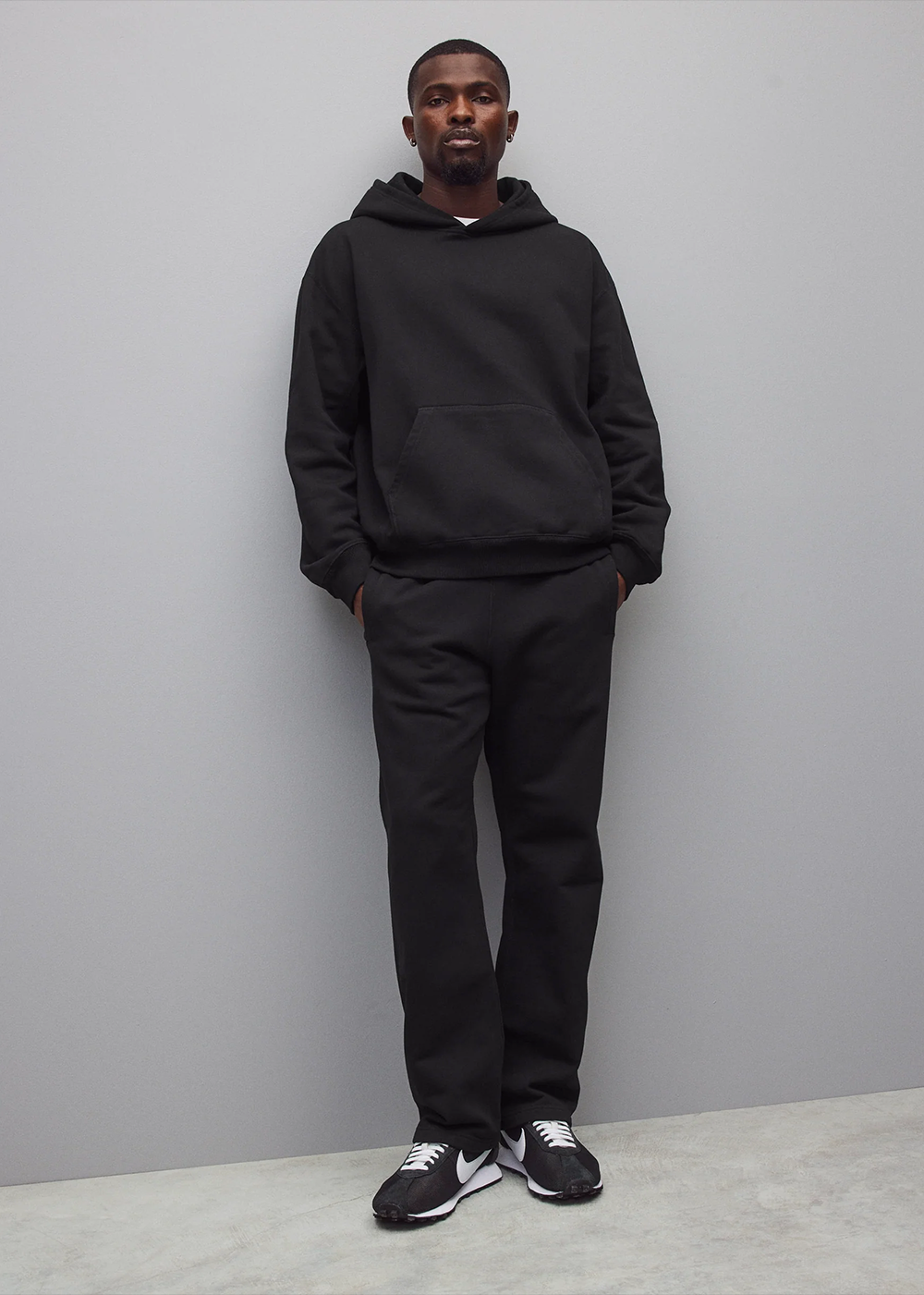 Brushed Fleece Straight Leg Standard Sweatpant - Black - Reigning Champ Canada - Danali