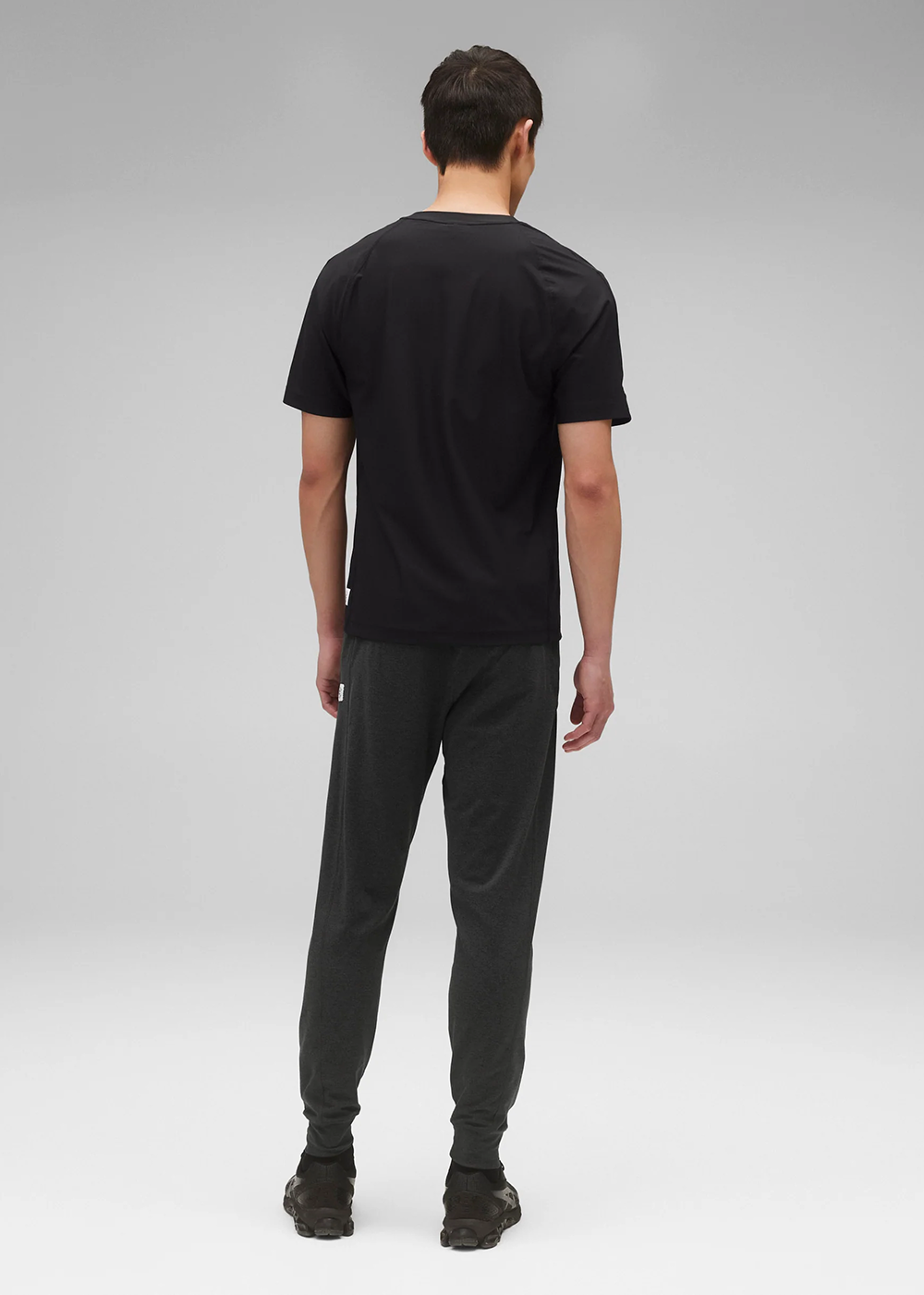 Brushed Jersey Recovery Slim Pant - Heather Black - Reigning Champ Canada - Danali