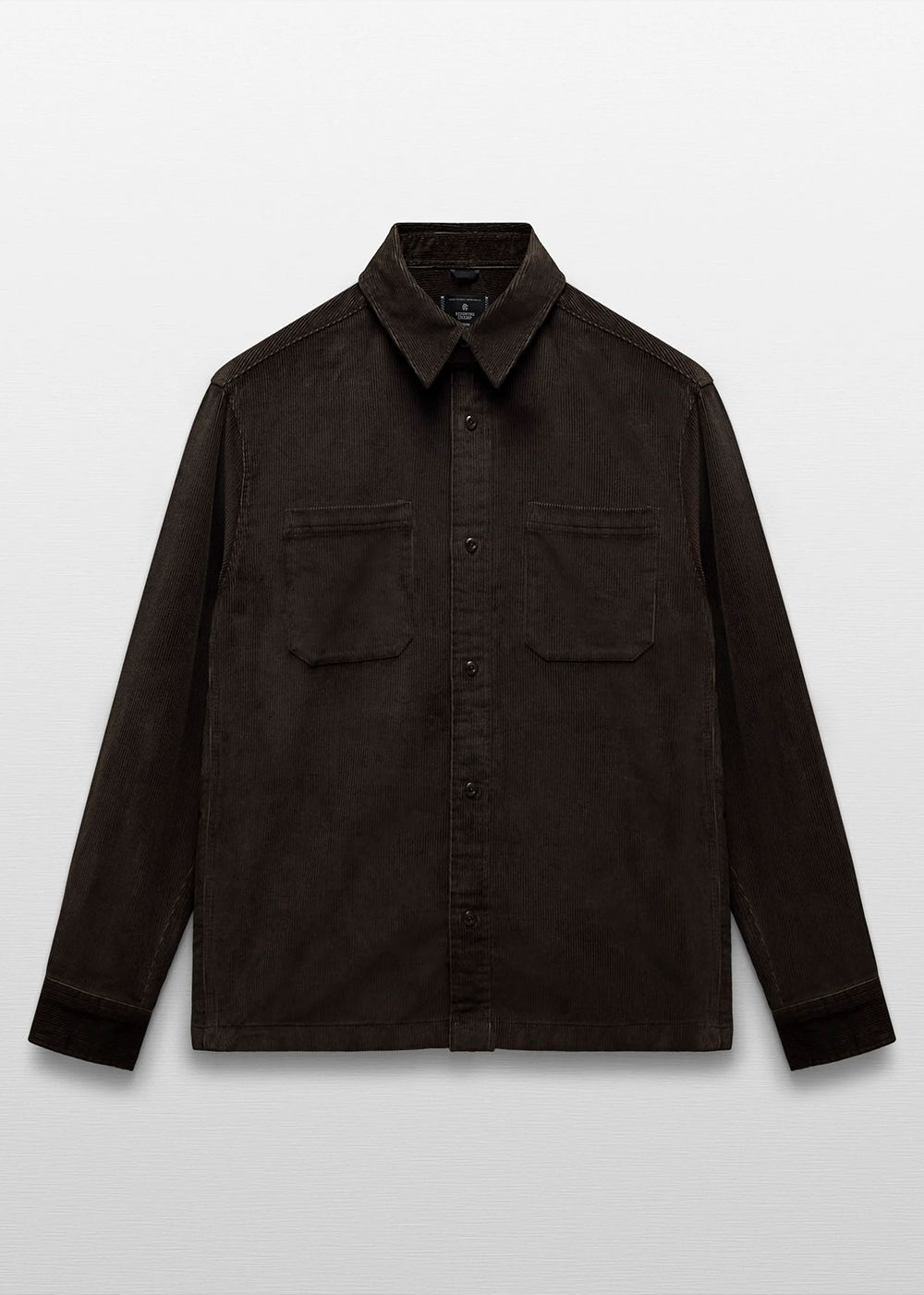 Corduroy Campus Standard Overshirt - Coffee - Reigning Champ Canada - Danali