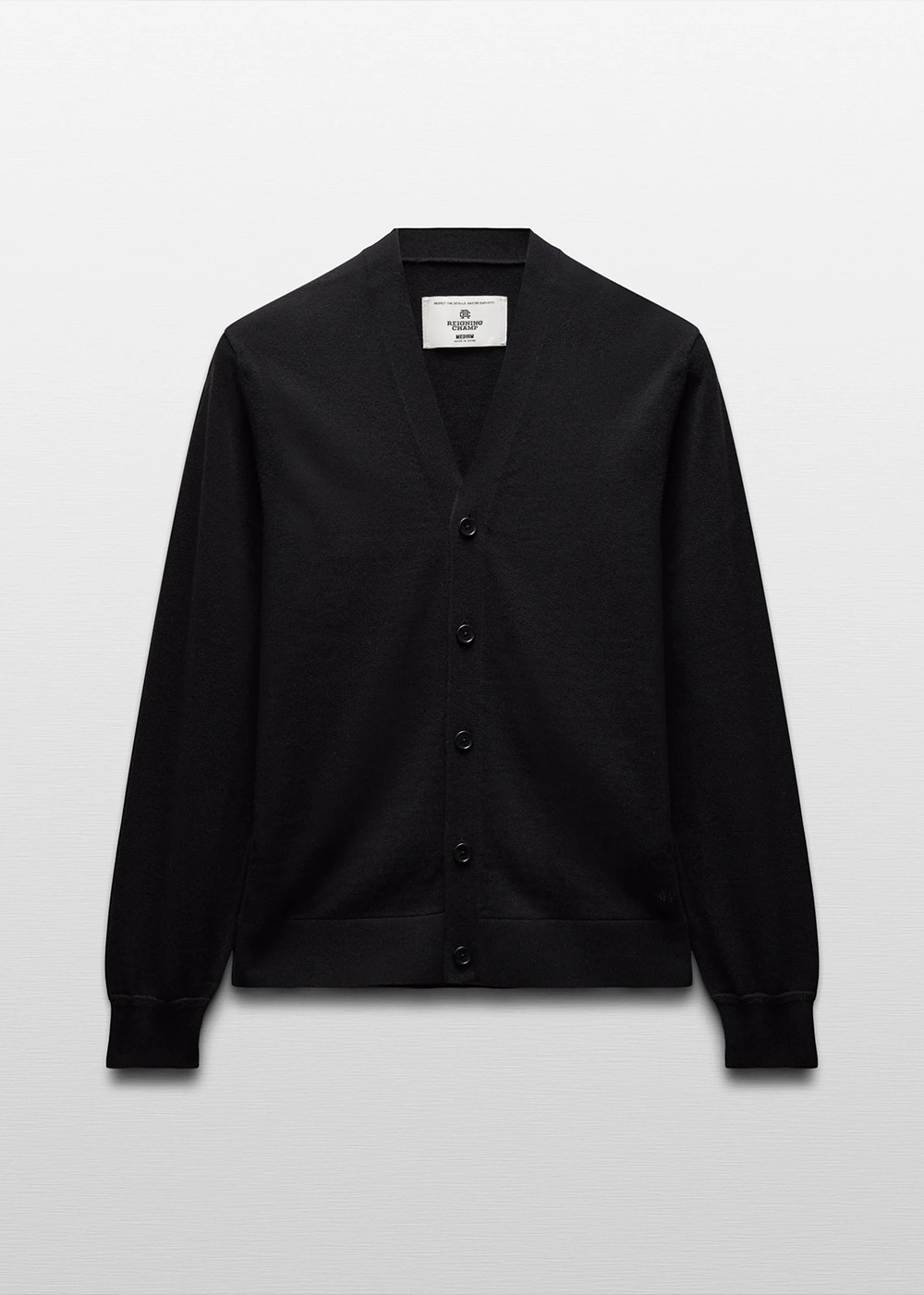 Cotton Cashmere Cardigan - Black - Reigning Champ Canada - Danali