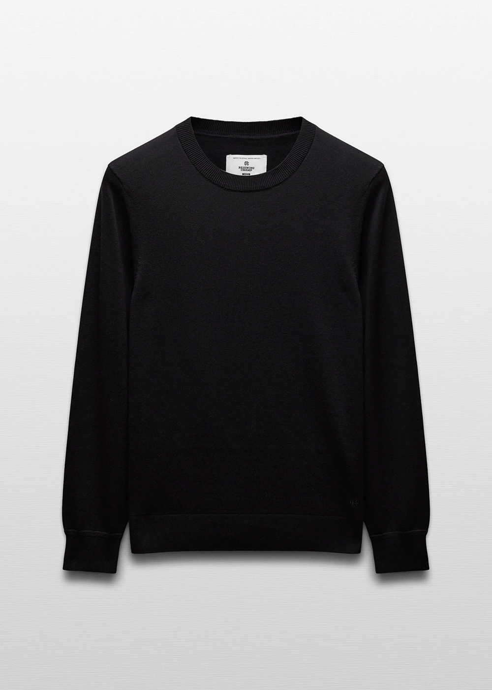 Cotton Cashmere Crewneck - Black - Reigning Champ Canada - Danali