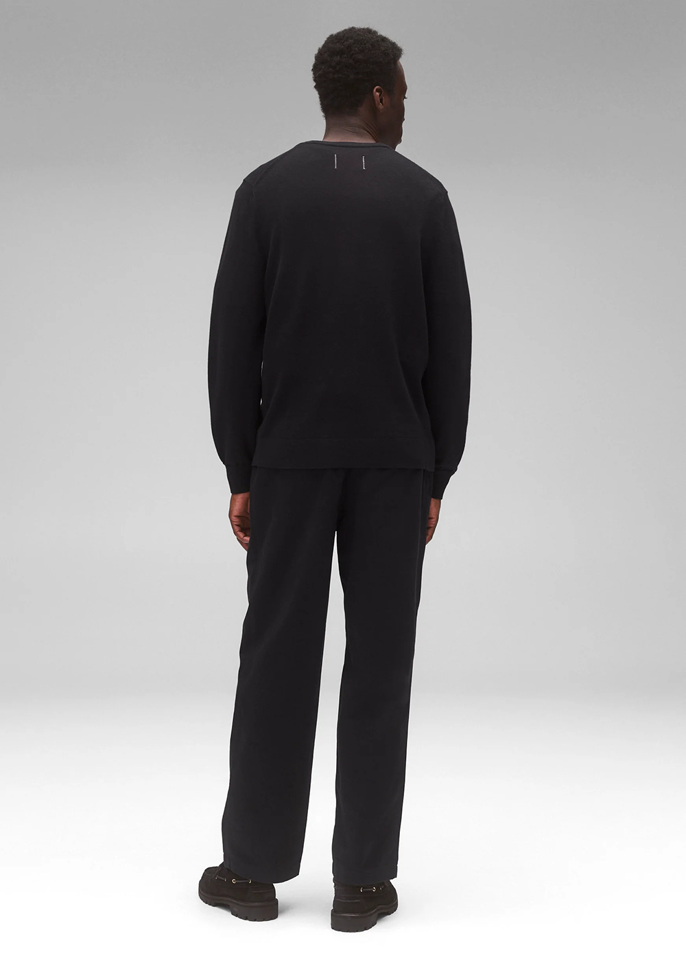 Cotton Cashmere Crewneck - Black - Reigning Champ Canada - Danali