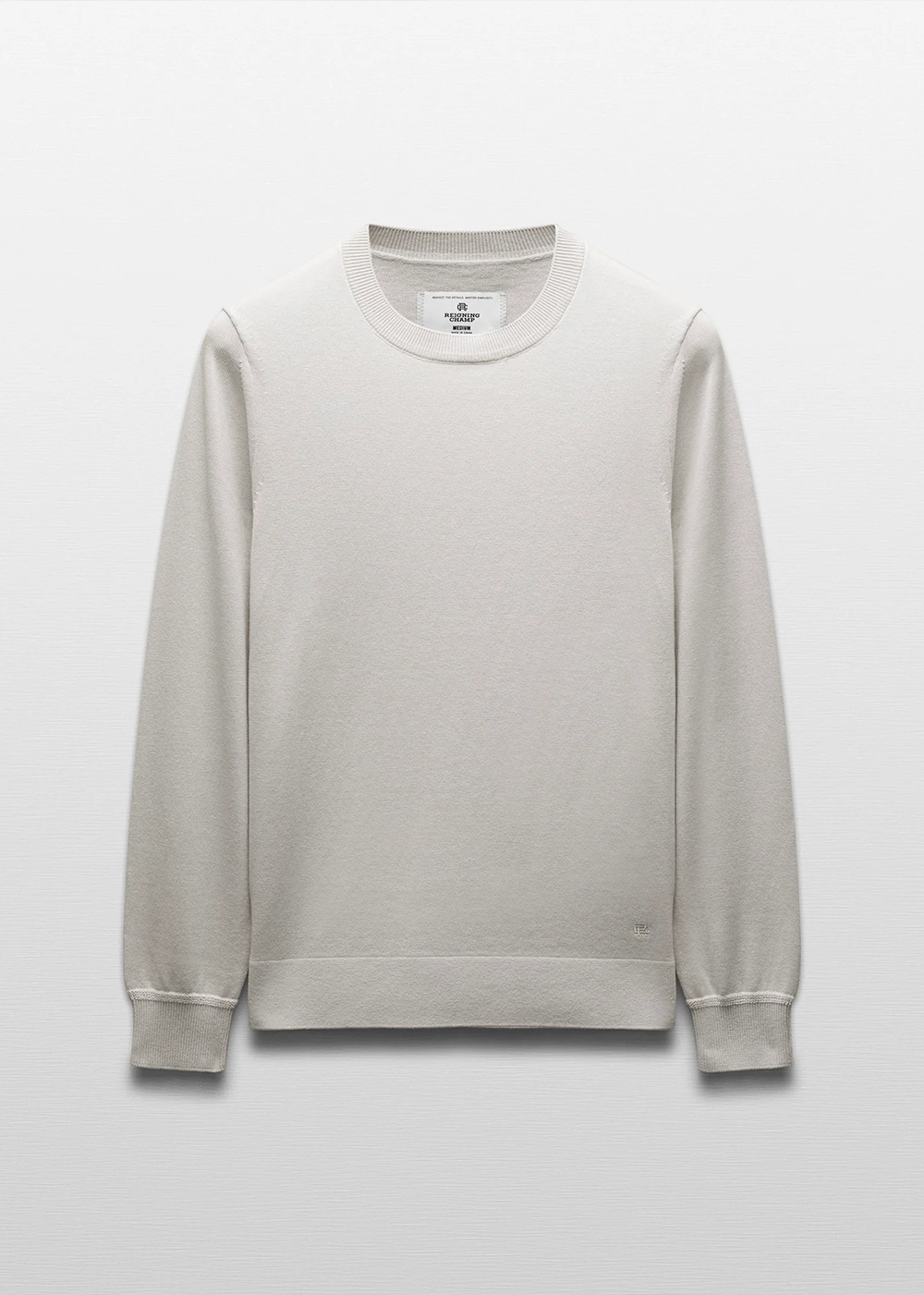 Cotton Cashmere Crewneck - Oyster - Reigning Champ Canada - Danali