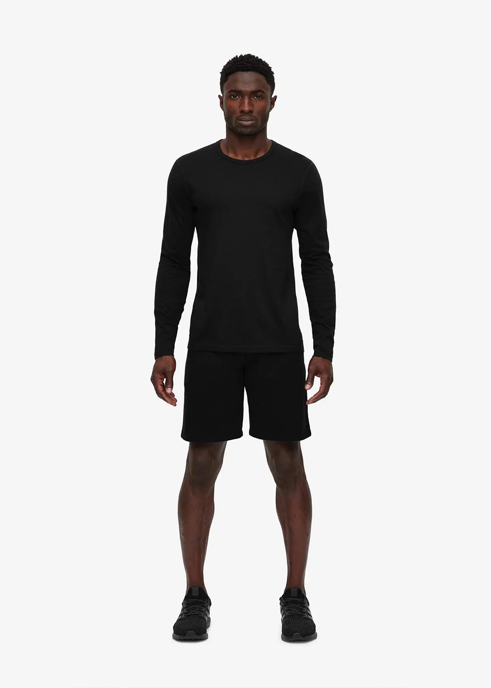 Lightweight Jersey Long Sleeve T-Shirt - Black - Reigning Champ Canada - Danali