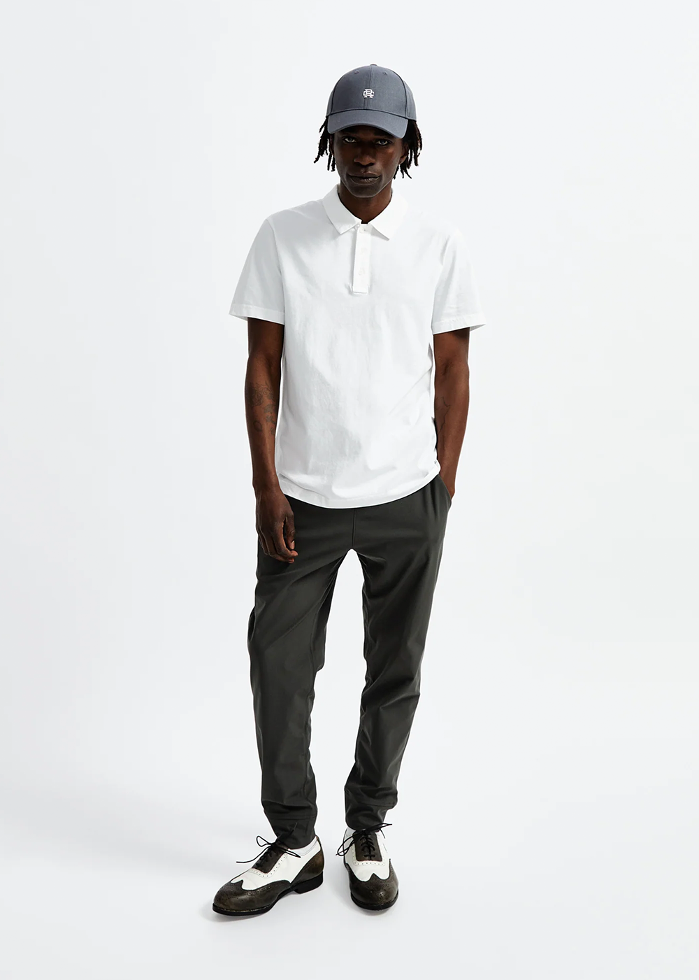 Lightweight Jersey Polo - White - Reigning Champ Canada - Danali