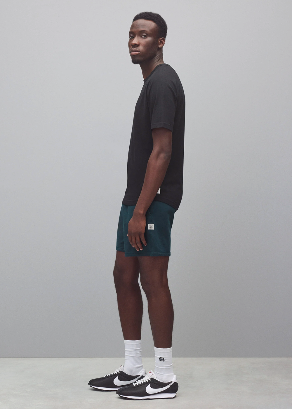 Lightweight Jersey Raglan Standard T-Shirt - Black - Reigning Champ Canada - Danali