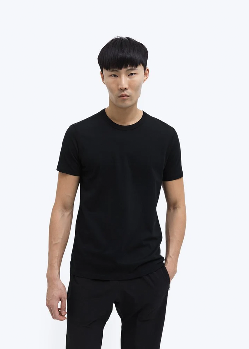 Lightweight Jersey T-Shirt - Black - Reigning Champ Canada - Danali - RC-1028-7