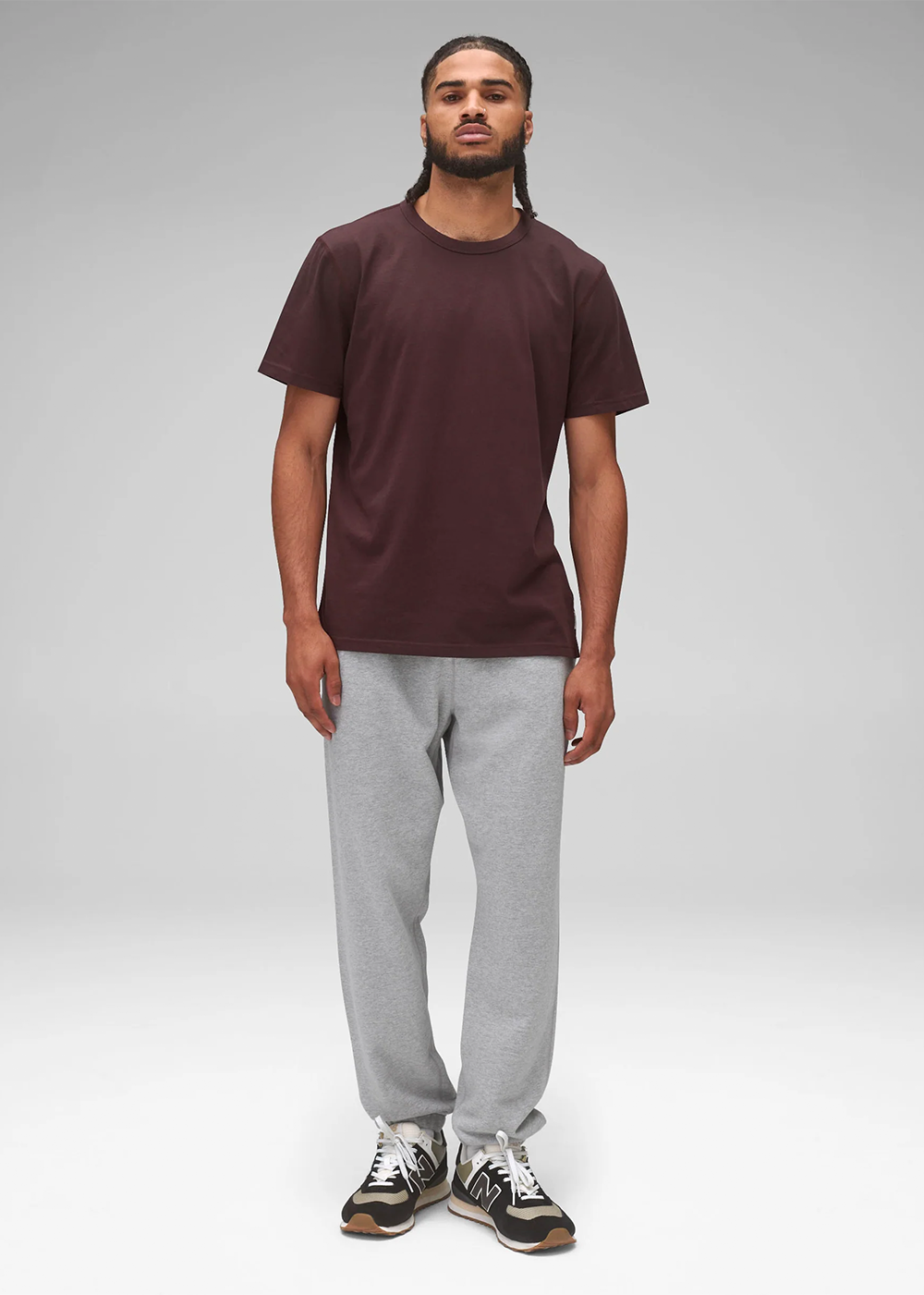 Lightweight Jersey T-Shirt - Oxblood - Reigning Champ Canada - Danali