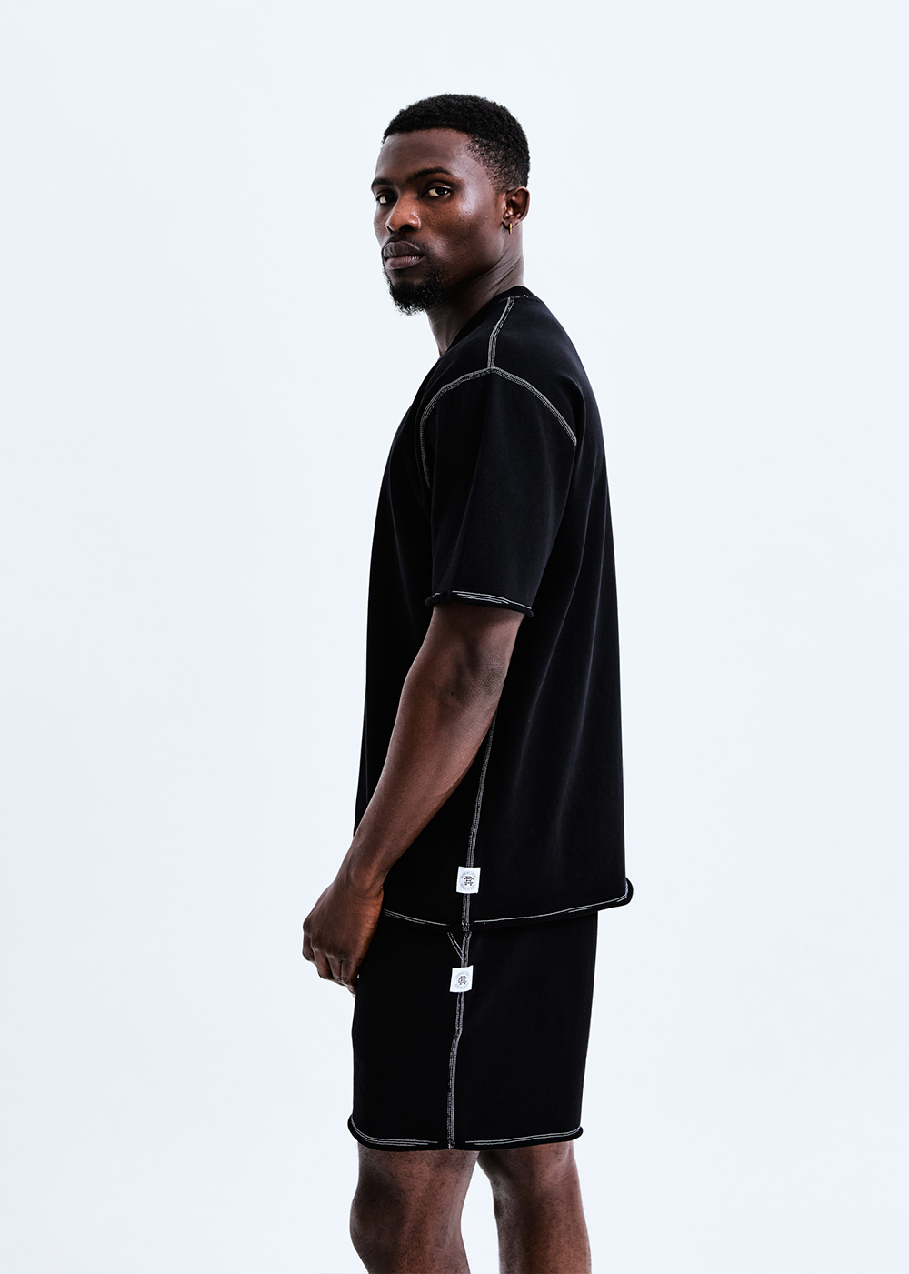 Lightweight Terry Cut-Off Crewneck - Black - Reigning Champ Canada - Danali