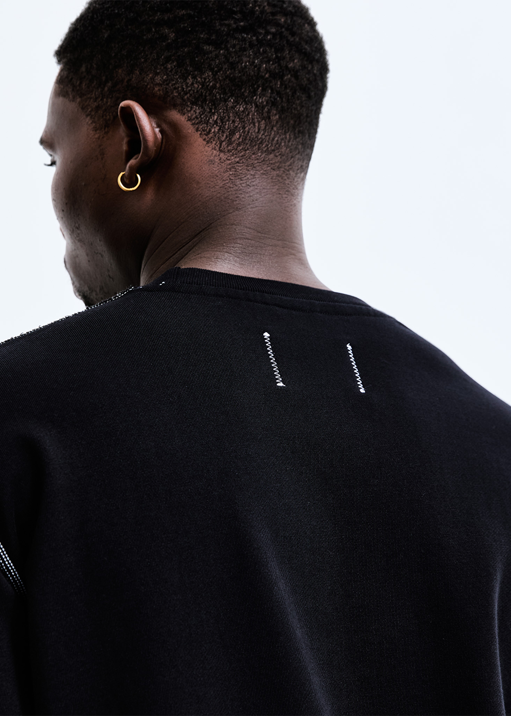 Lightweight Terry Cut-Off Crewneck - Black - Reigning Champ Canada - Danali