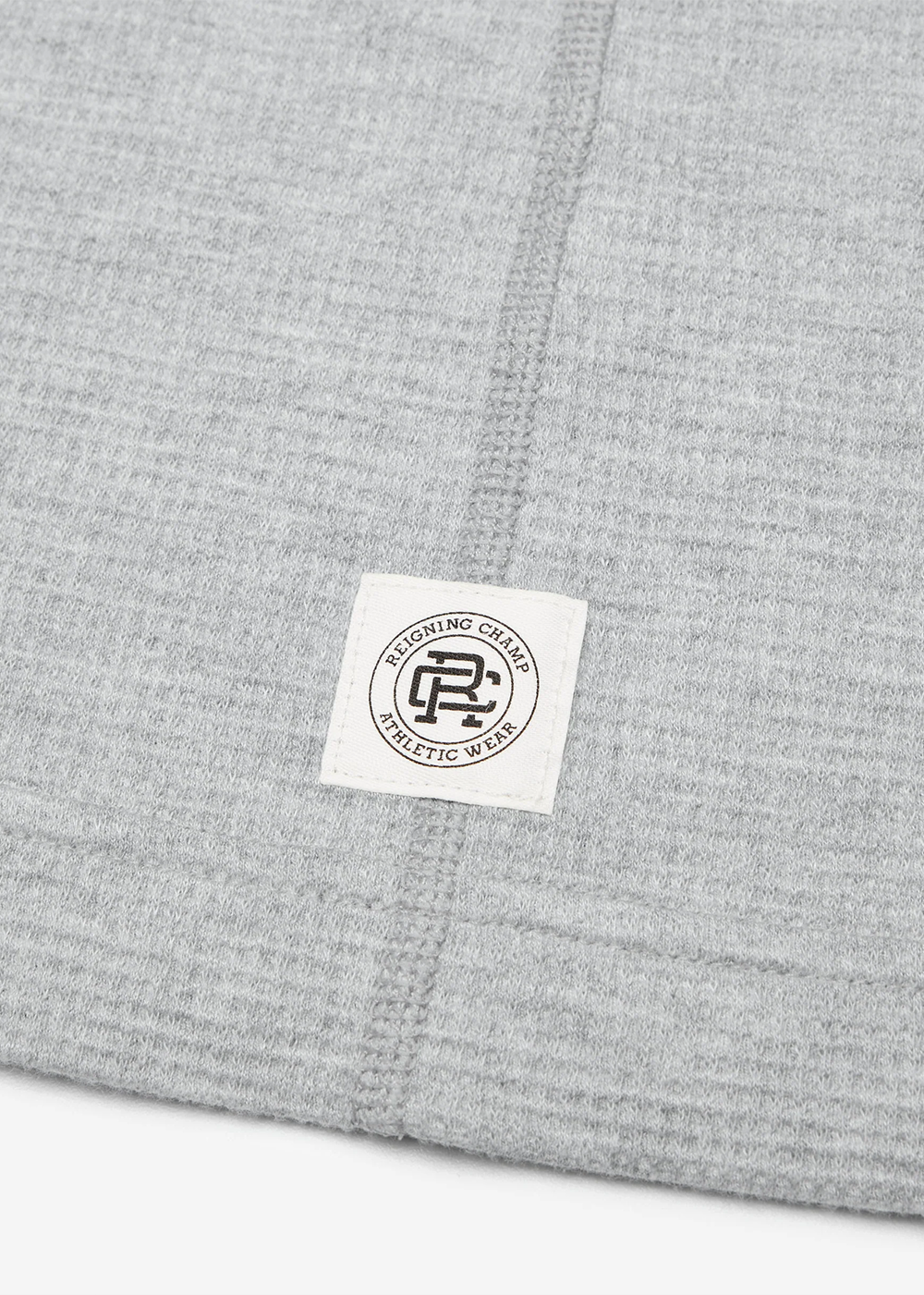 Lightweight Waffle Standard Hoodie - Heather Grey - Reigning Champ Canada - Danali