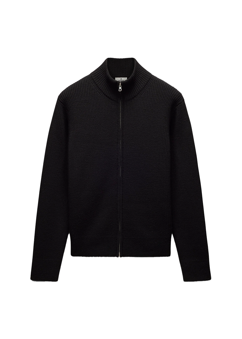 Merino Rib Vinnie Track Jacket - Black - Reigning Champ Canada - Danali