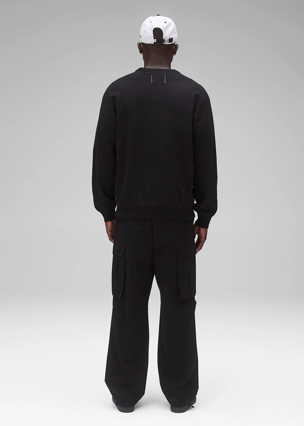 Midweight Terry Classic Crewneck - Black - Reigning Champ Canada - Danali
