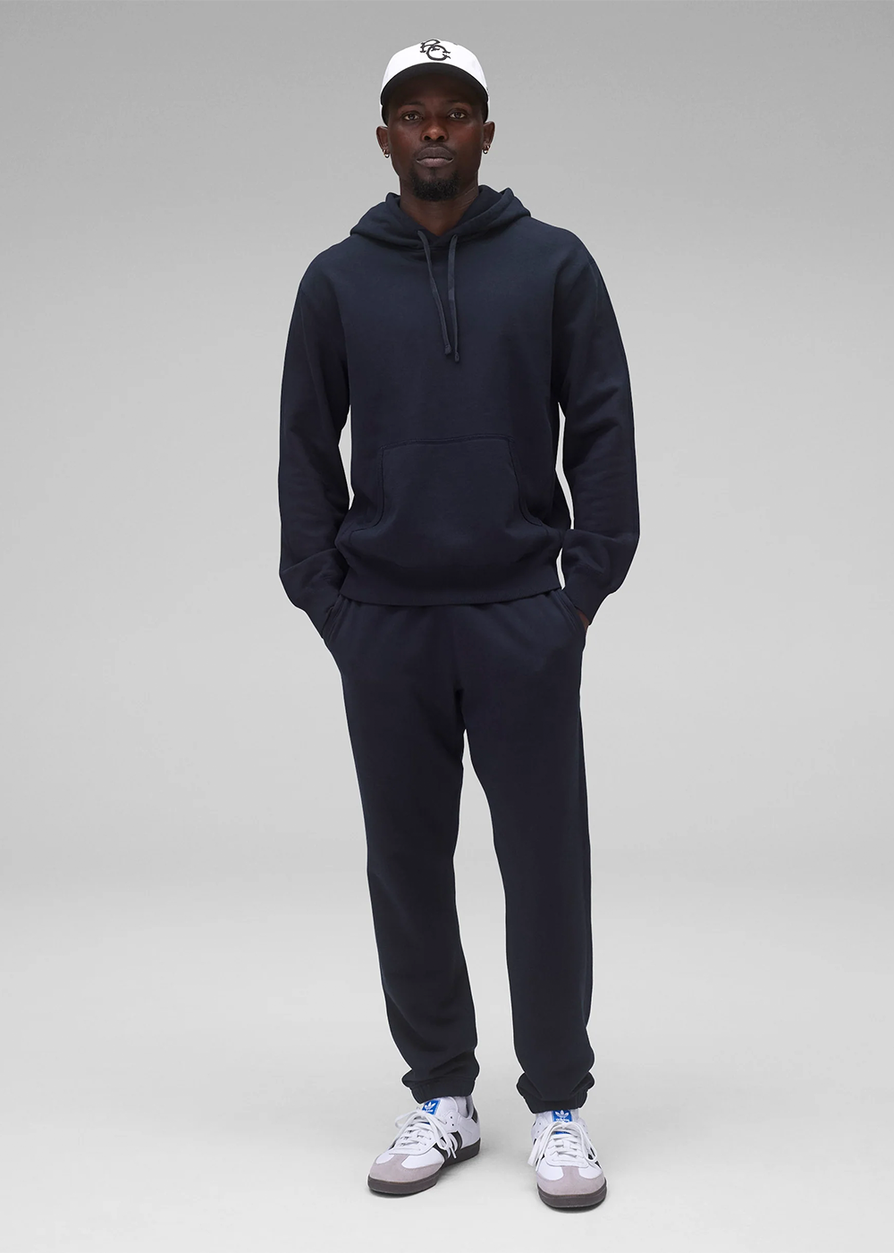 Midweight Terry Classic Hoodie - Navy - Reigning Champ Canada - Danali