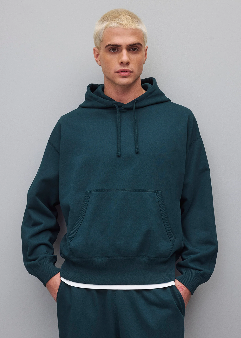 Midweight Terry Relaxed Hoodie - Atlantic - Reigning Champ Canada - Danali
