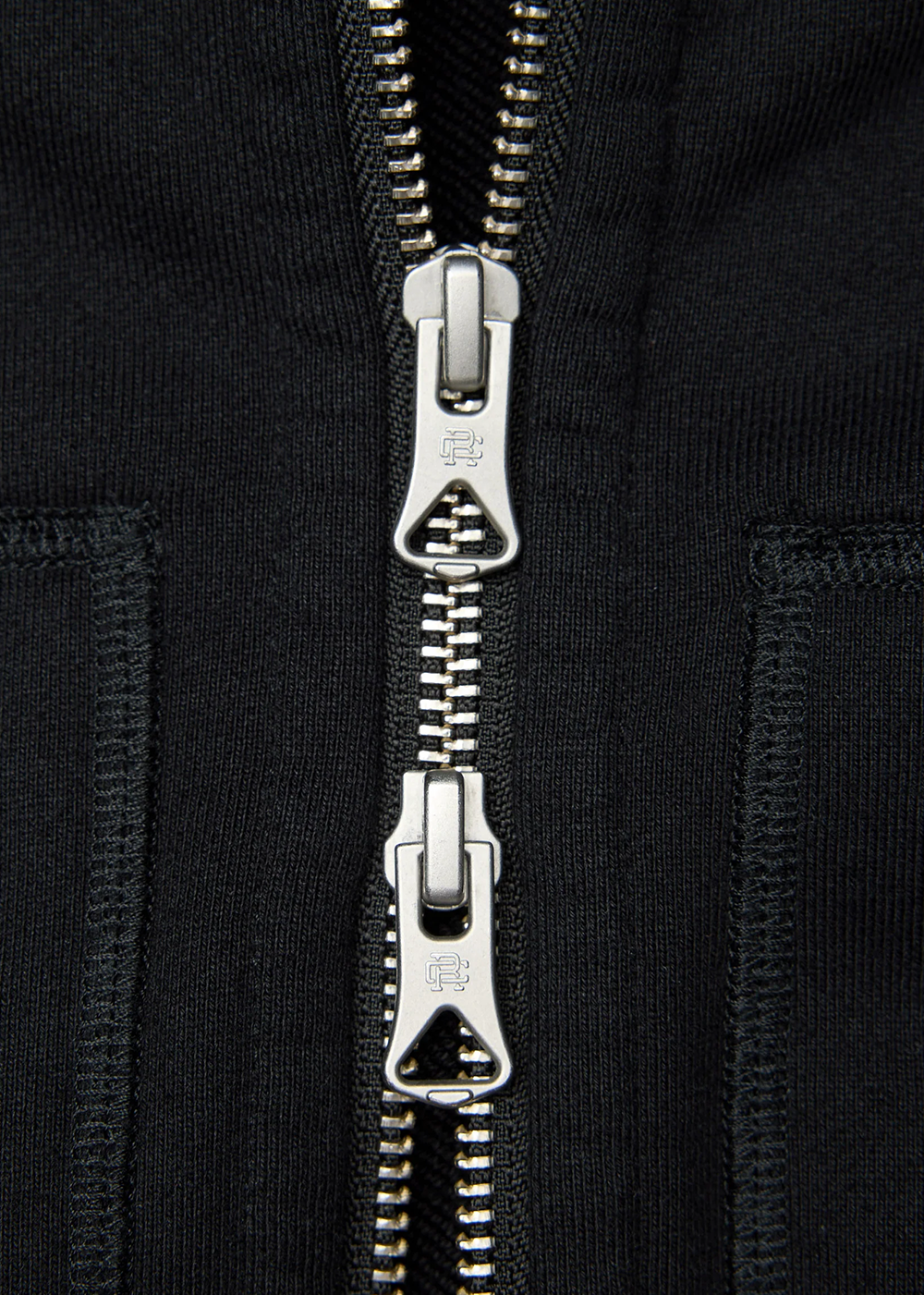 Midweight Terry Relaxed Zip Hoodie - Black - Reigning Champ Canada - Danali