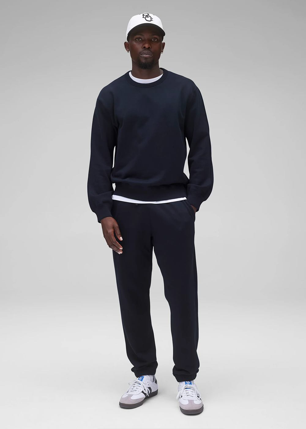 Midweight Terry Standard Crewneck - Navy - Reigning Champ Canada - Danali